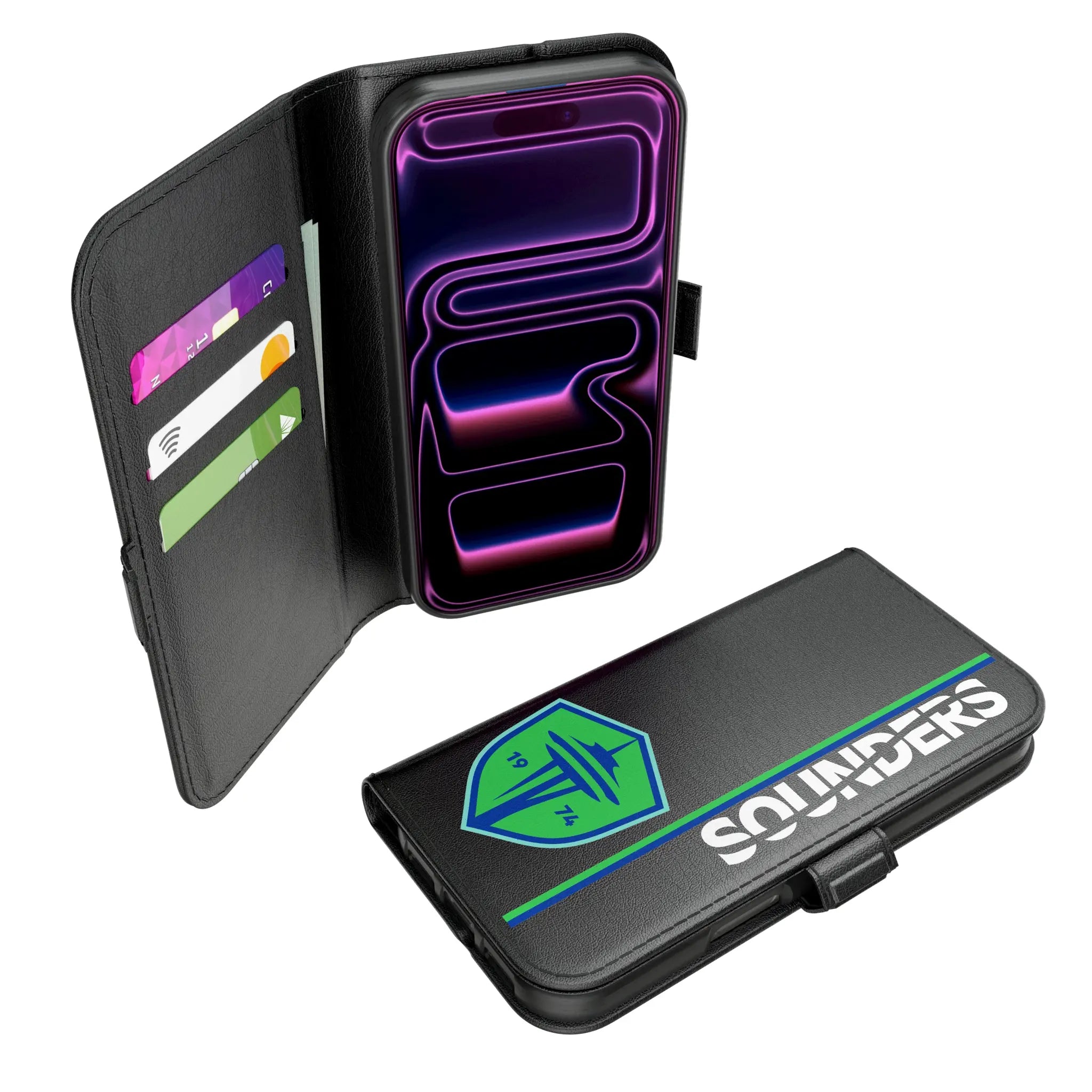 Seattle Sounders FC Sidebar iPhone Folio Phone Case for Apple iPhone#Device_iPhone 17 Pro