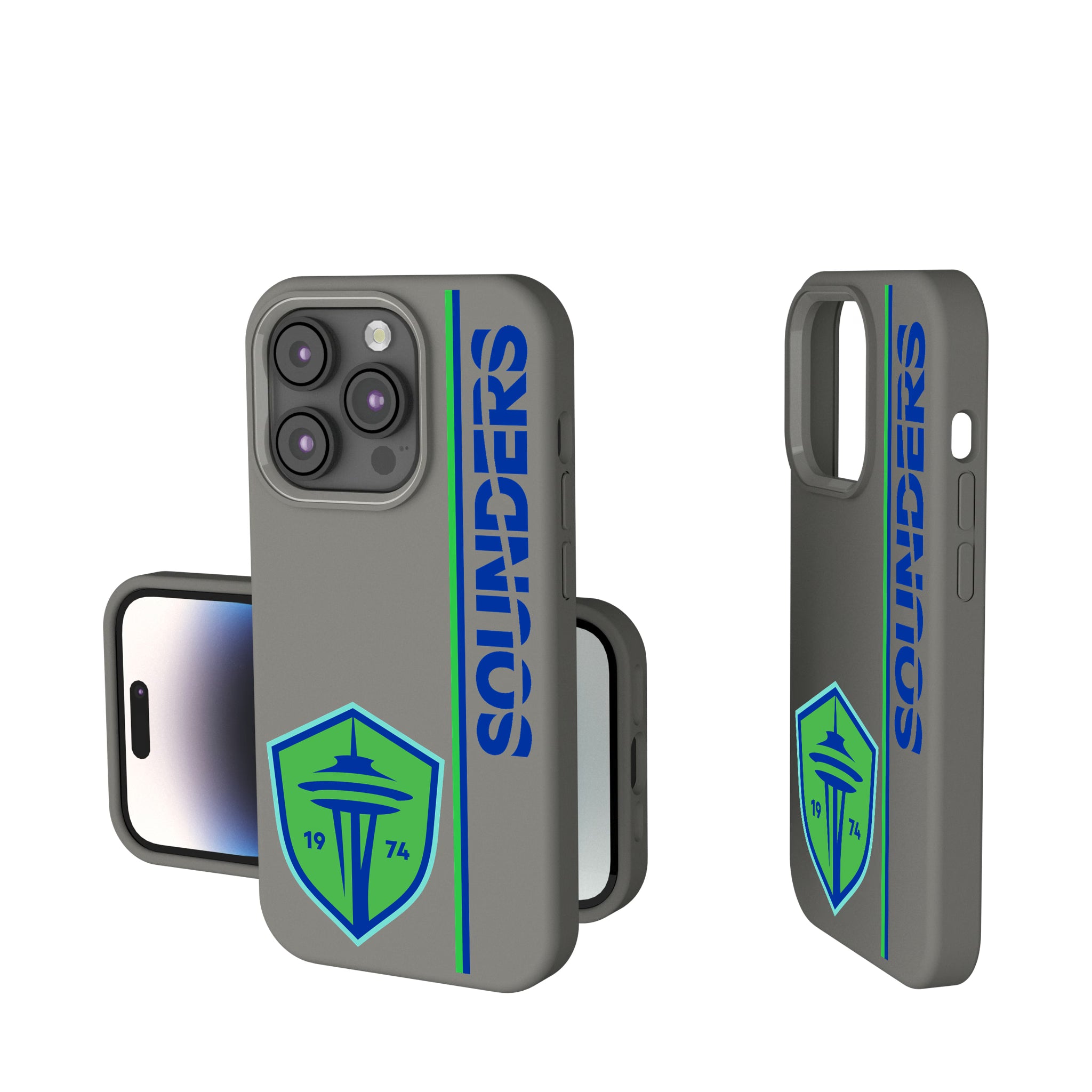 Seattle Sounders FC Sidebar iPhone Soft Touch Phone Case for Apple iPhone