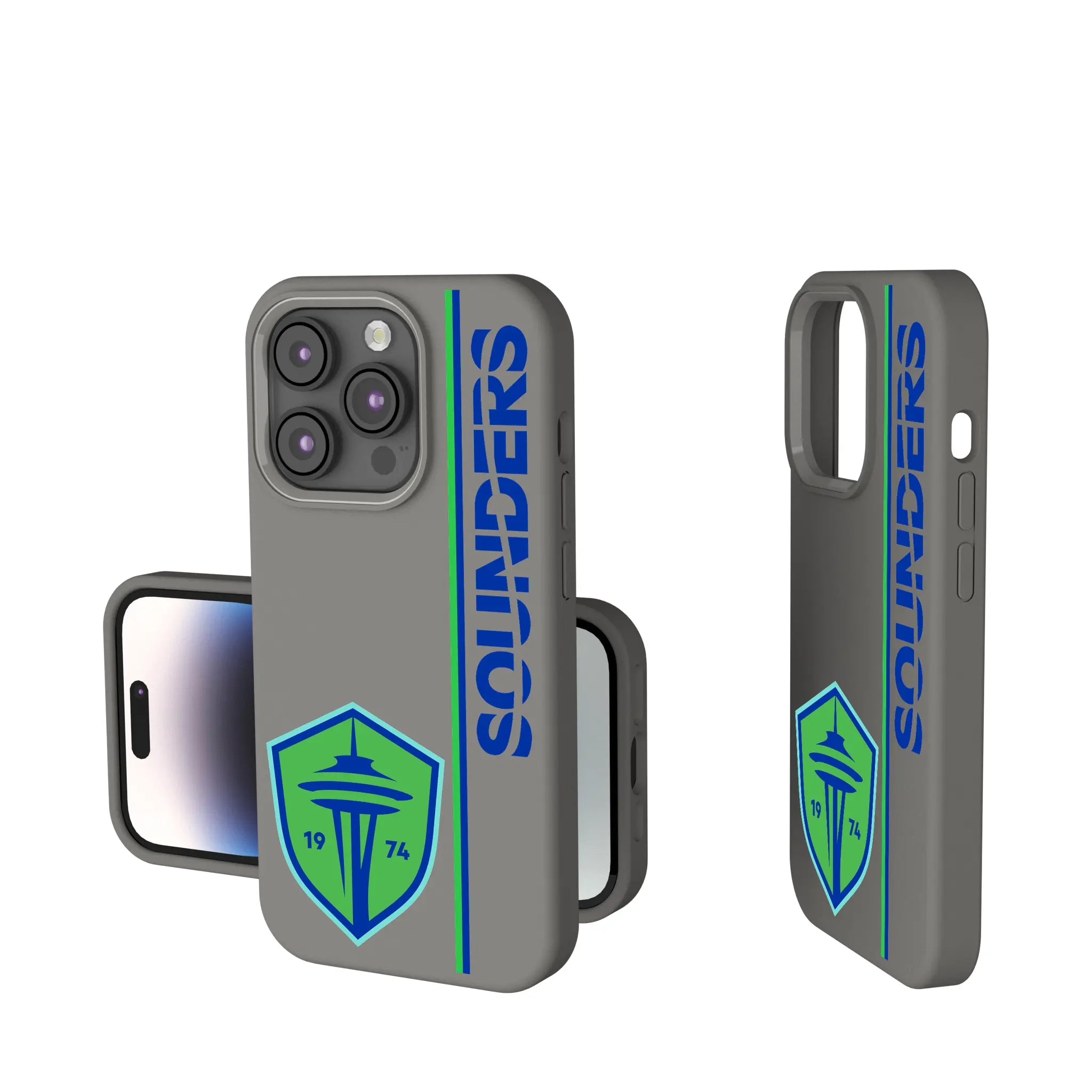 Seattle Sounders FC Sidebar iPhone Soft Touch Phone Case for Apple iPhone