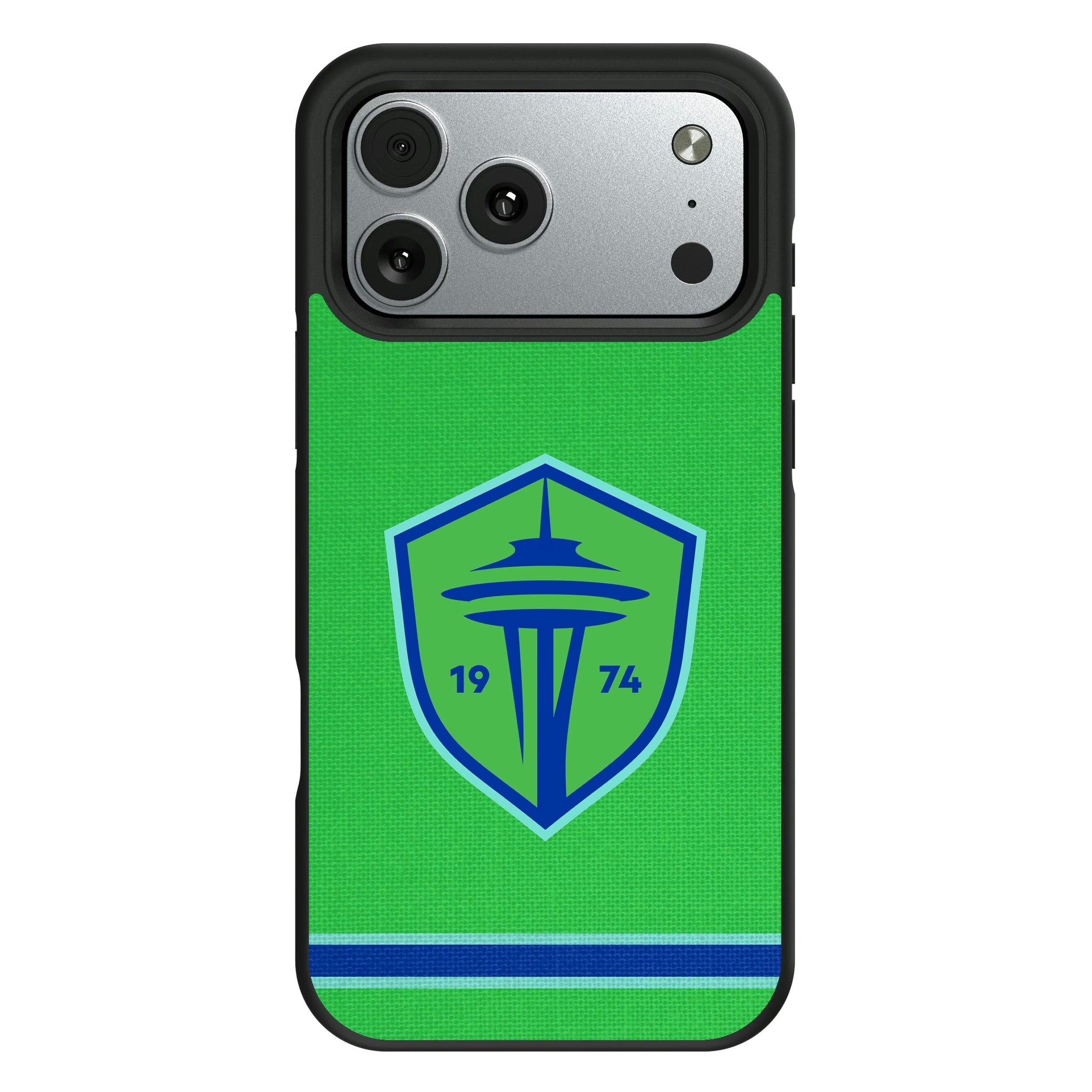 Seattle Sounders FC Stripe iPhone Bump Phone Case for Apple iPhone#Device_iPhone 17 Pro Max