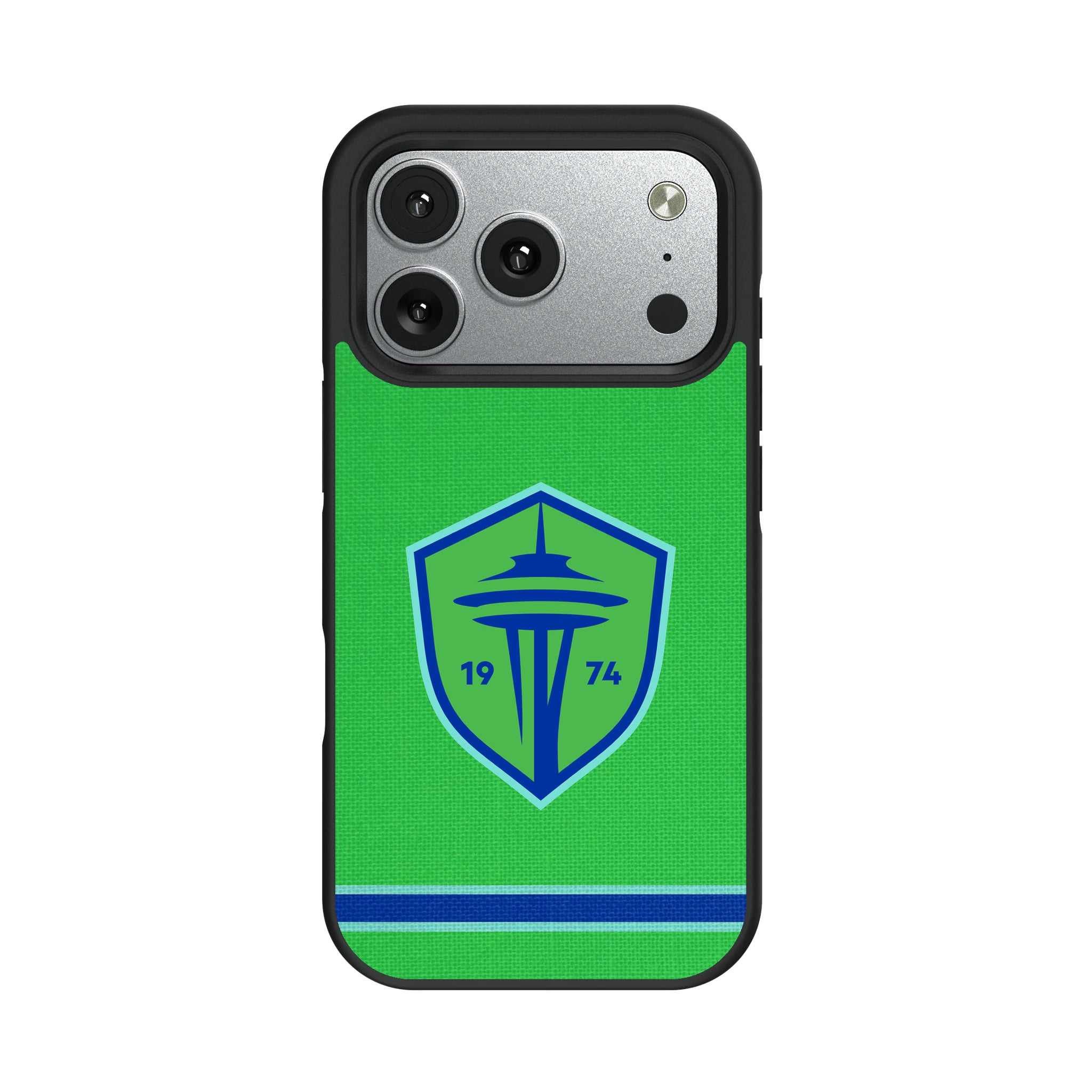 Seattle Sounders FC Stripe iPhone Bump Phone Case for Apple iPhone#Device_iPhone 17 Pro