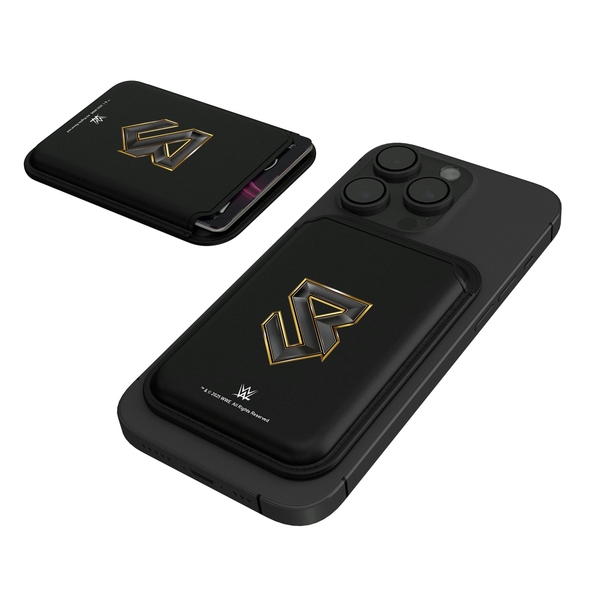 Seth Freakin Rollins Clean Black Magnetic Credit Card Wallet