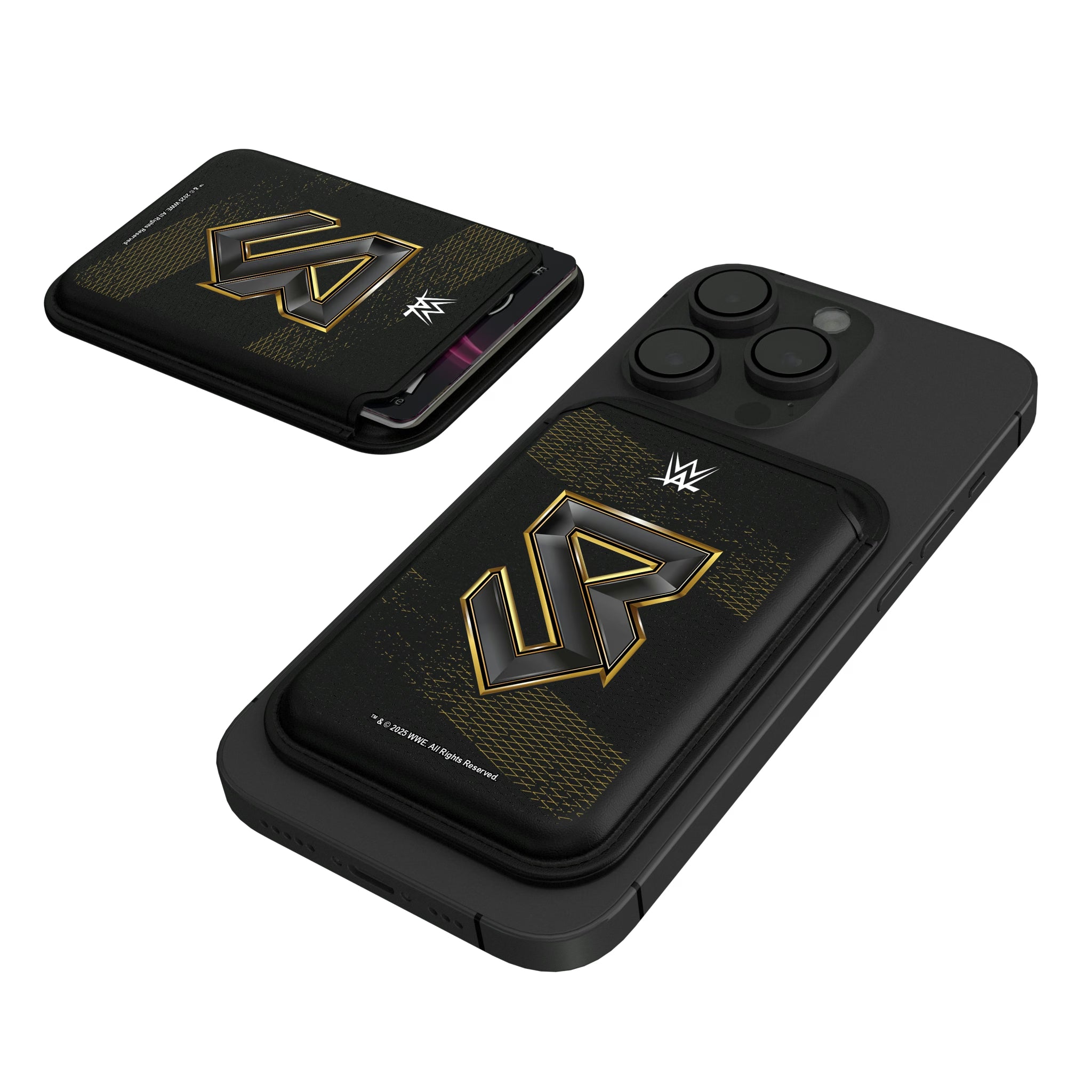 Seth Freakin Rollins Steel Black Magnetic Credit Card Wallet