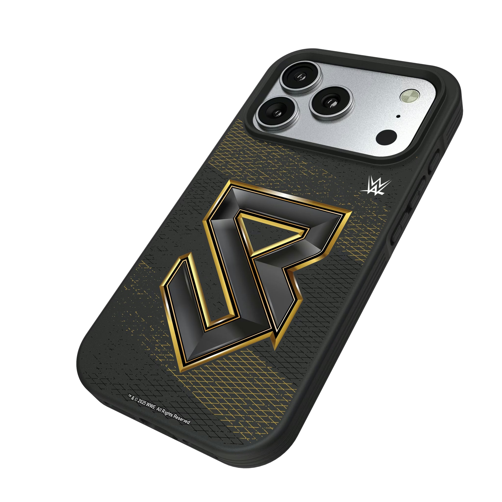 Seth Freakin Rollins Steel iPhone Bump Phone Case for Apple iPhone - Isometric View#Device_iPhone 17 Pro
