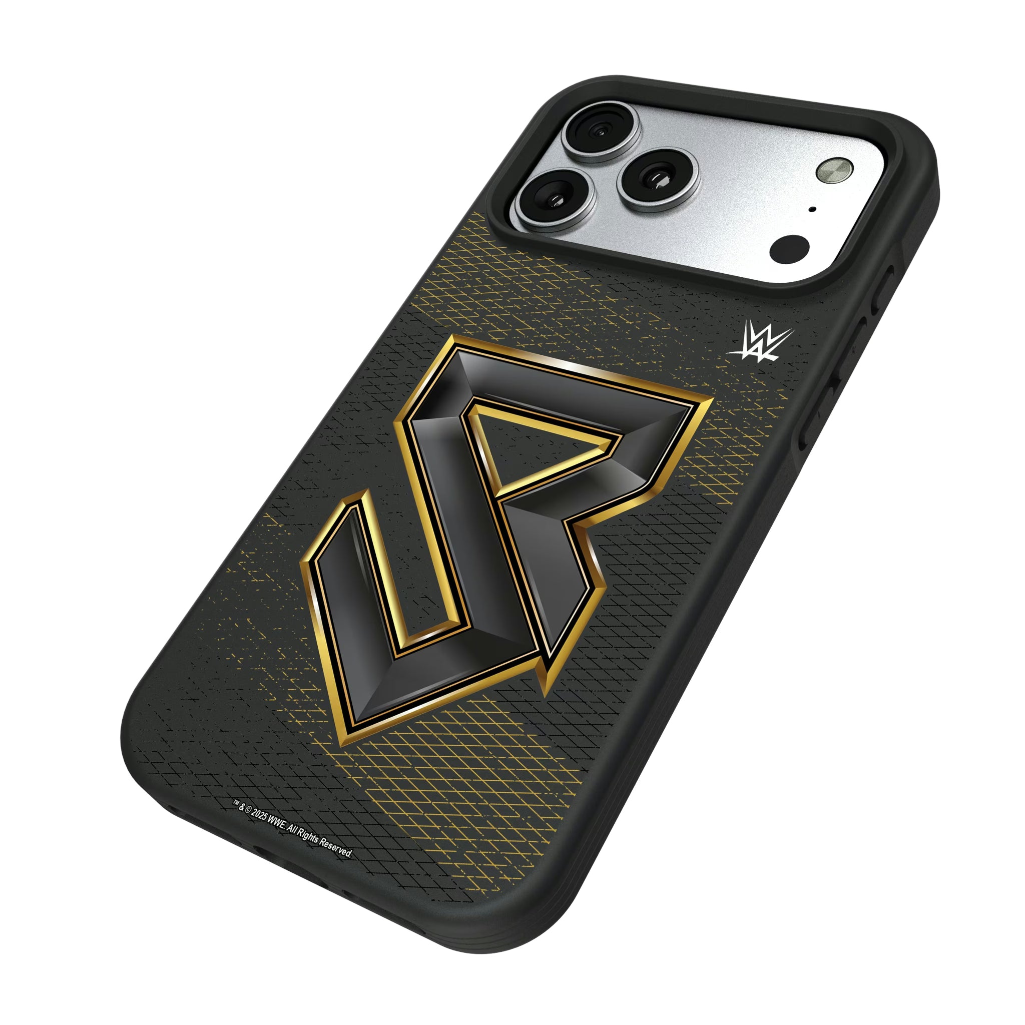 Seth Freakin Rollins Steel iPhone Bump Phone Case for Apple iPhone - Isometric View#Device_iPhone 17 Pro Max