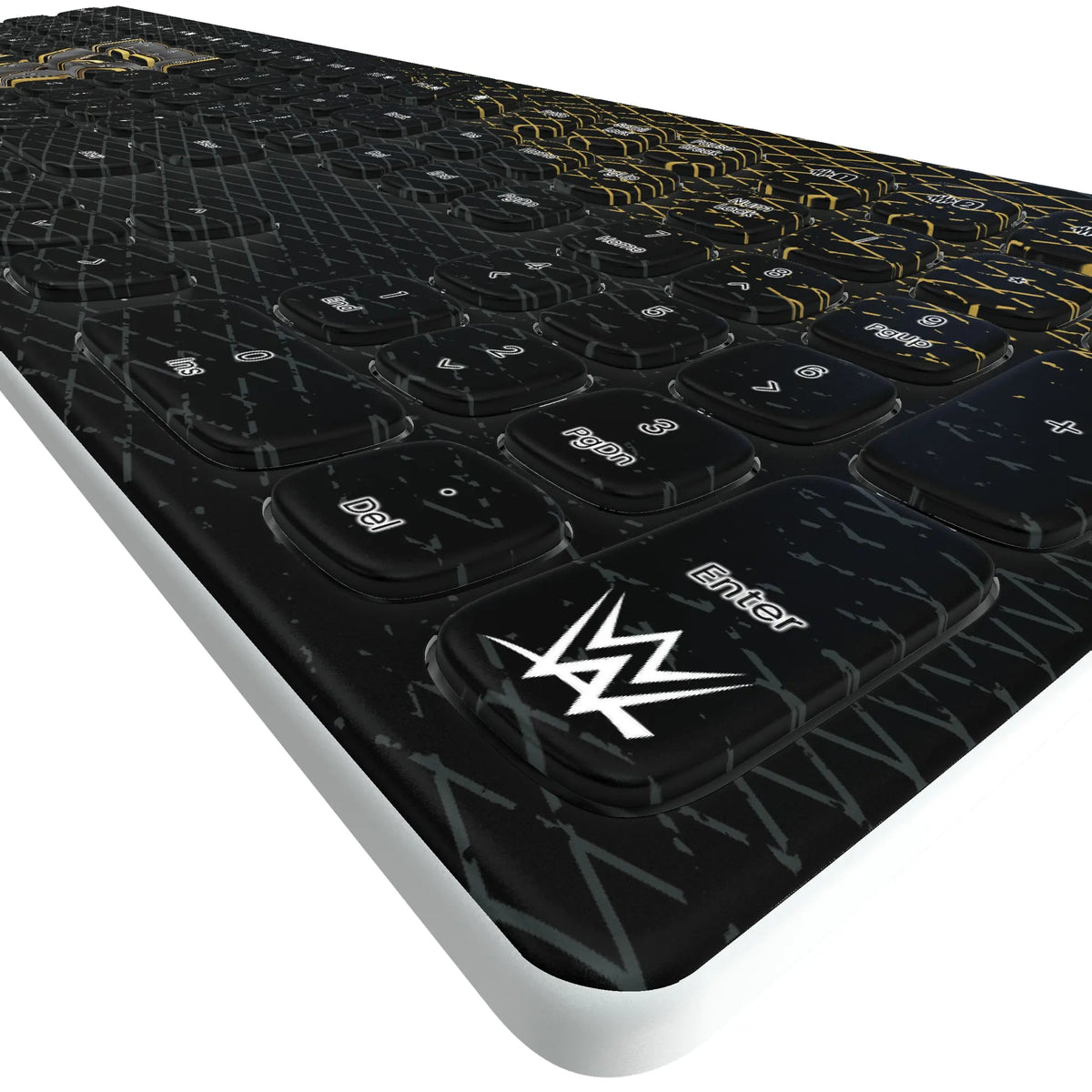 Seth Freakin Rollins Steel KKB605 Curved Wireless Keyboard - Detail