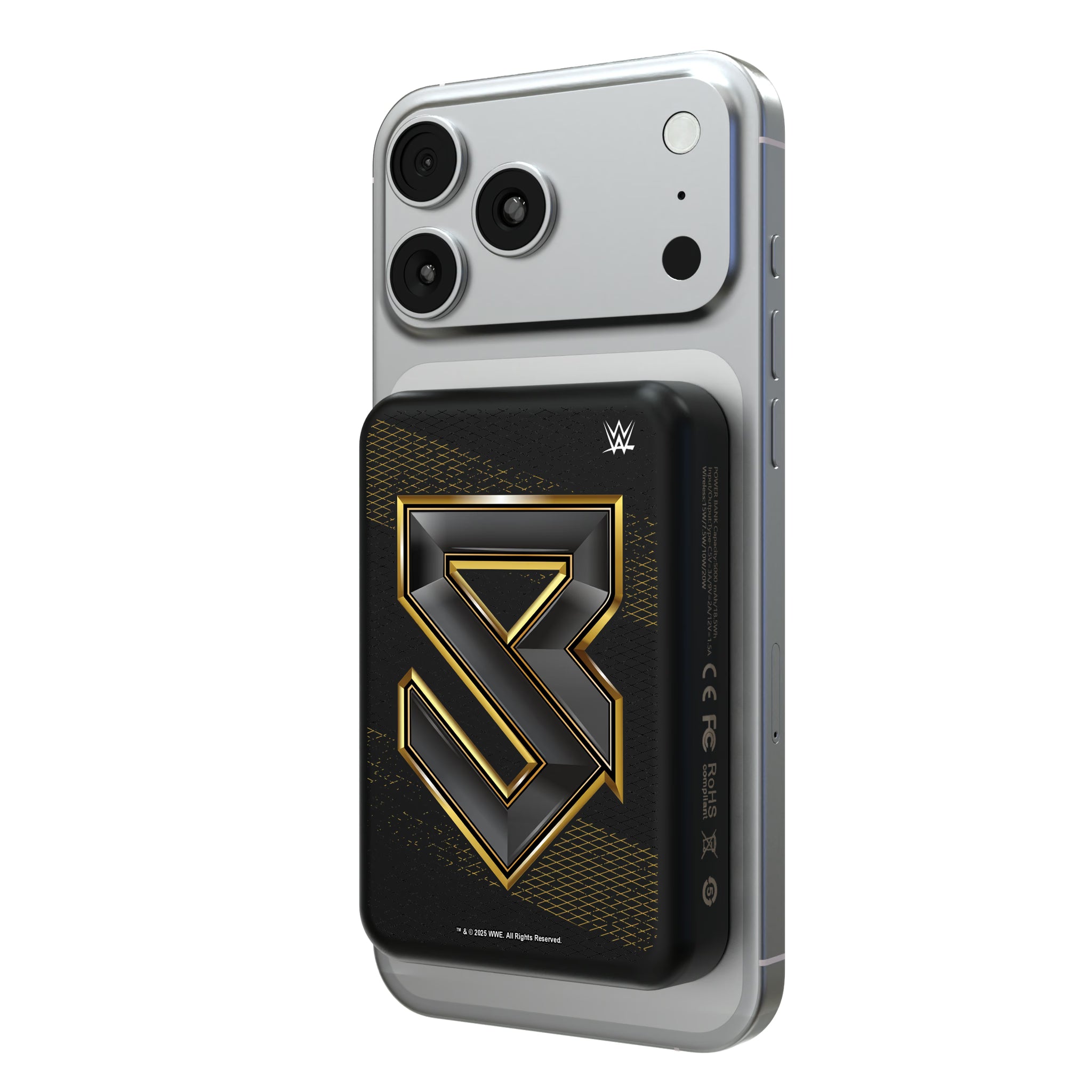 Seth Freakin Rollins Steel Wireless Mag Power Bank