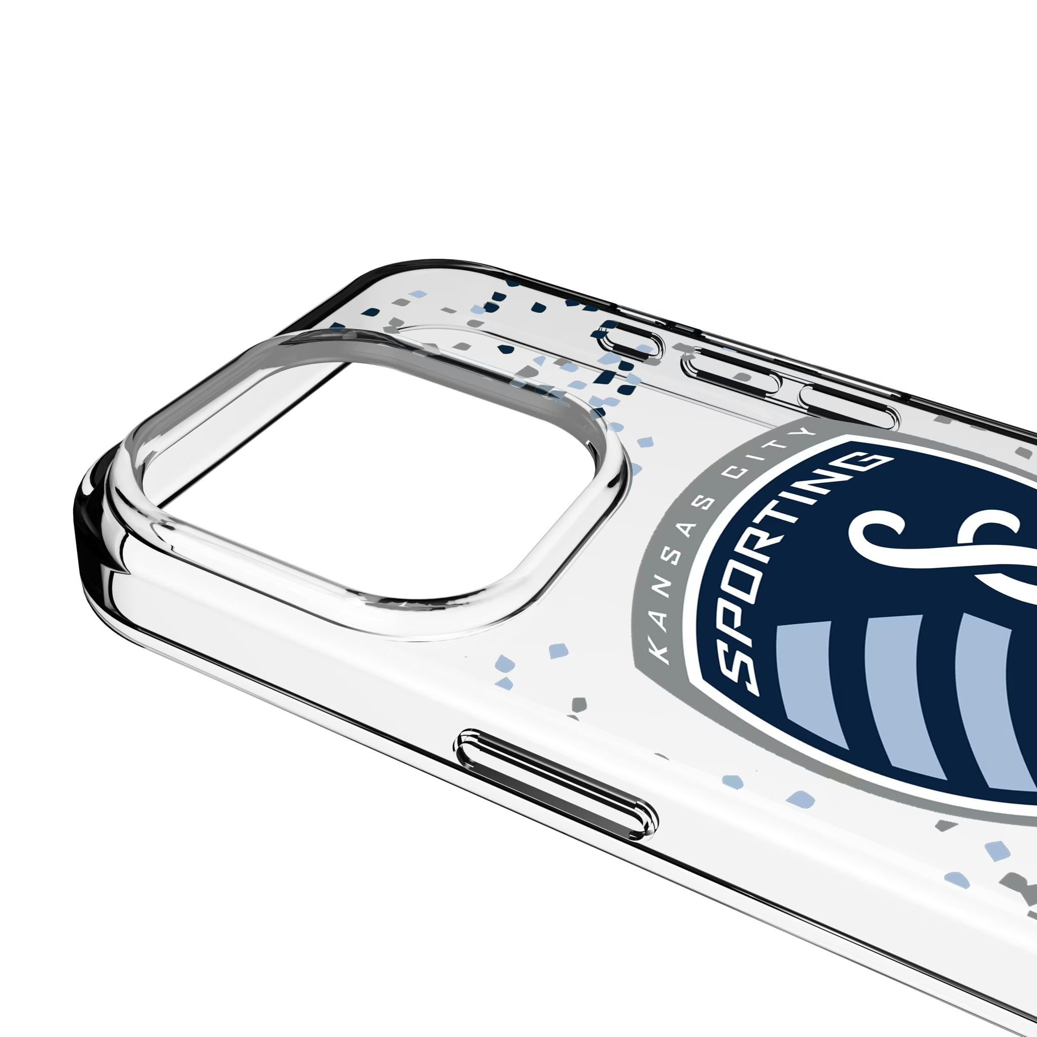 Sporting Kansas City Confetti iPhone Clear Phone Case for Apple iPhone - Detail