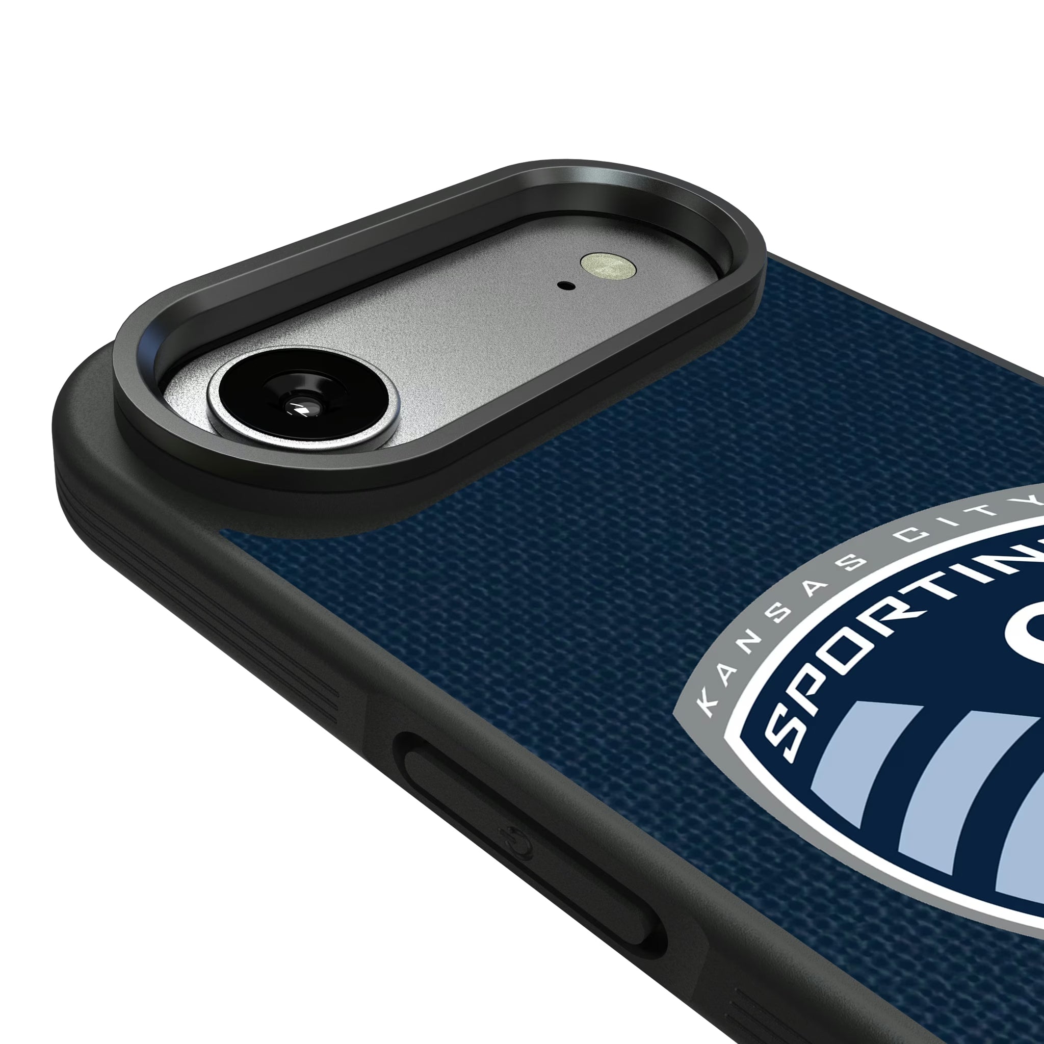 Sporting Kansas City Diagonal Stripe iPhone Bump Phone Case for Apple iPhone - Detail#Device_iPhone Air