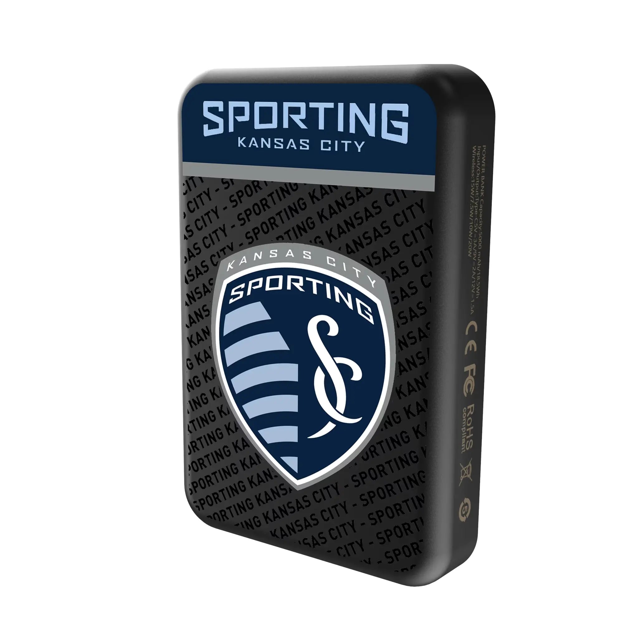 Sporting Kansas City Endzone Plus Wireless Mag Power Bank