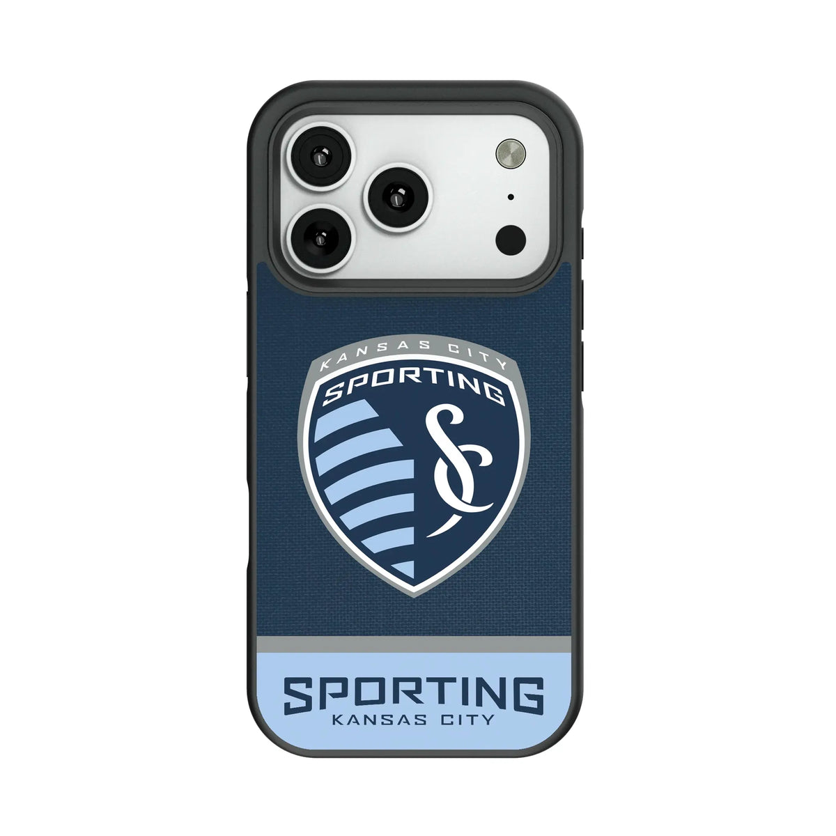 Sporting Kansas City Endzone Solid Bump Phone Case for Apple iPhone