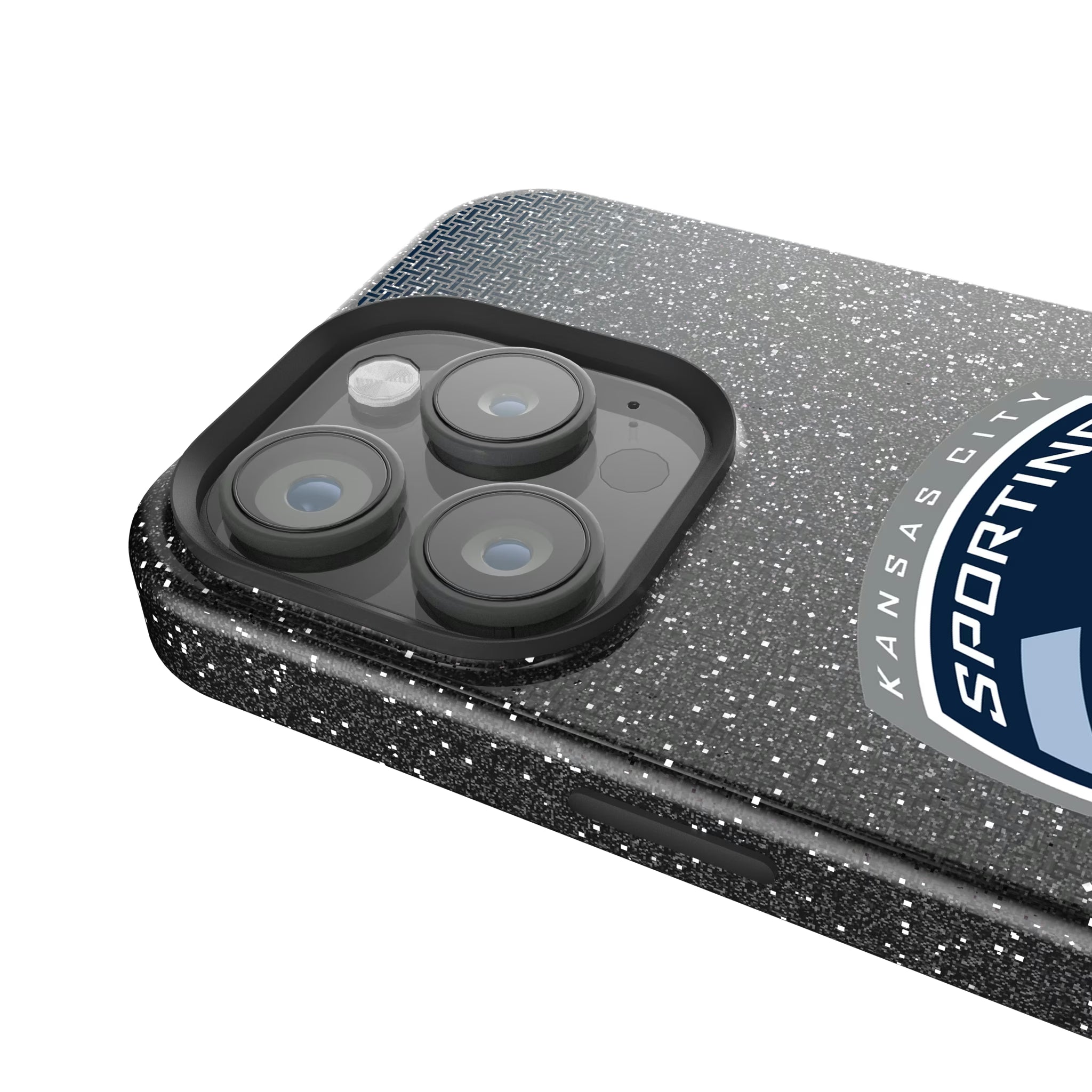 Sporting Kansas City Linen iPhone Bling Phone Case for Apple iPhone - Detail