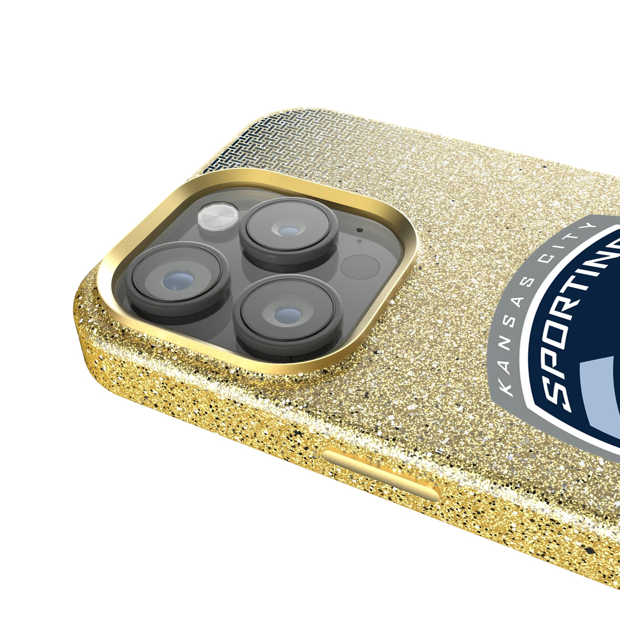 Sporting Kansas City Linen iPhone Bling Phone Case for Apple iPhone - Detail