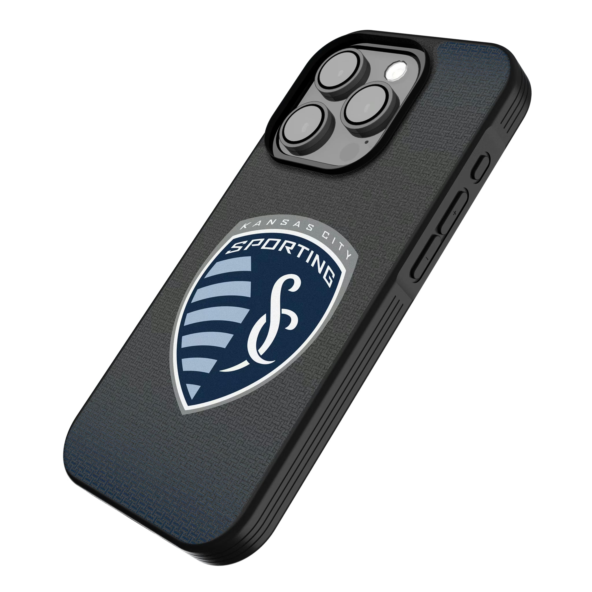 Sporting Kansas City Linen iPhone Bump Phone Case for Apple iPhone - Isometric View