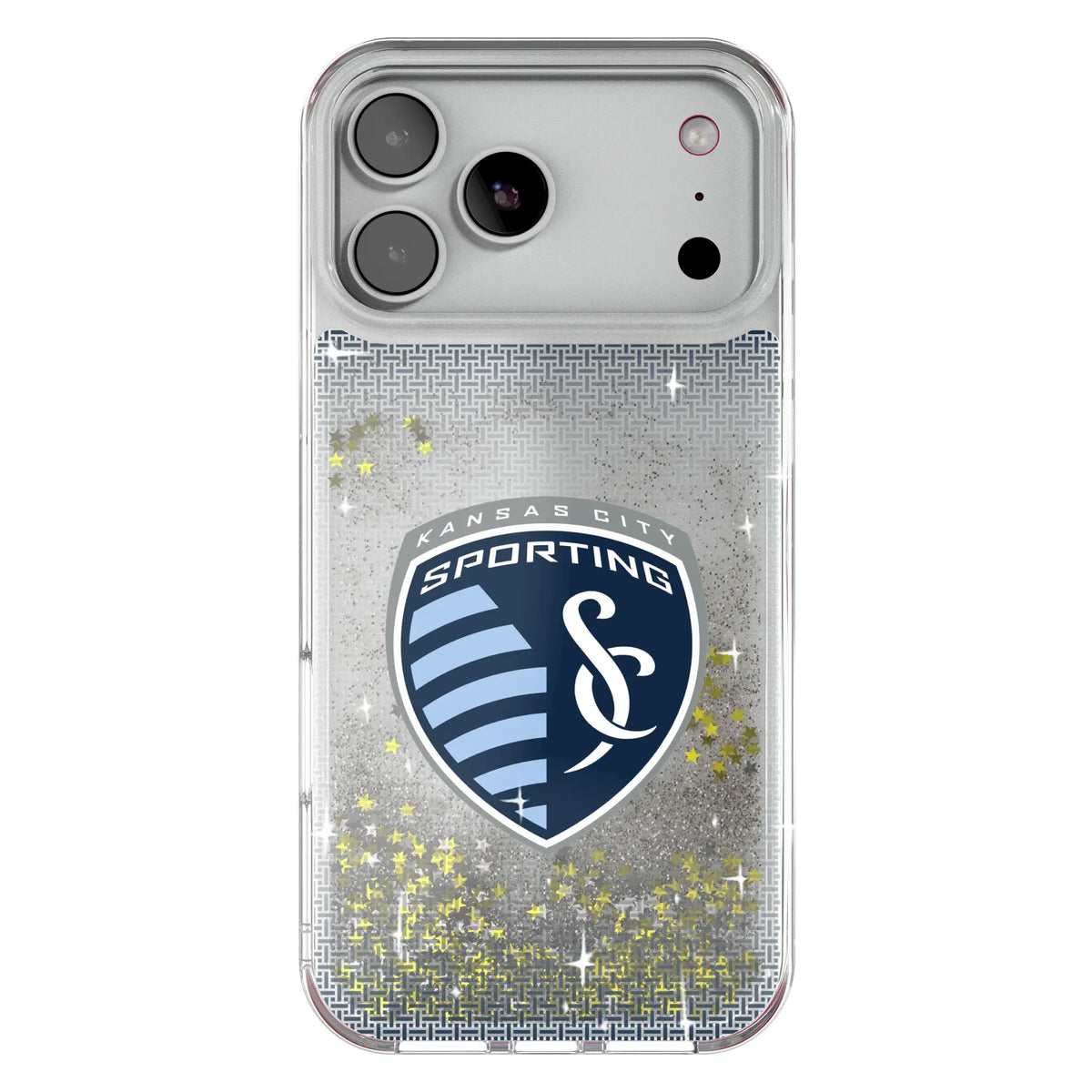 Sporting Kansas City Linen Glitter Phone Case for Apple iPhone