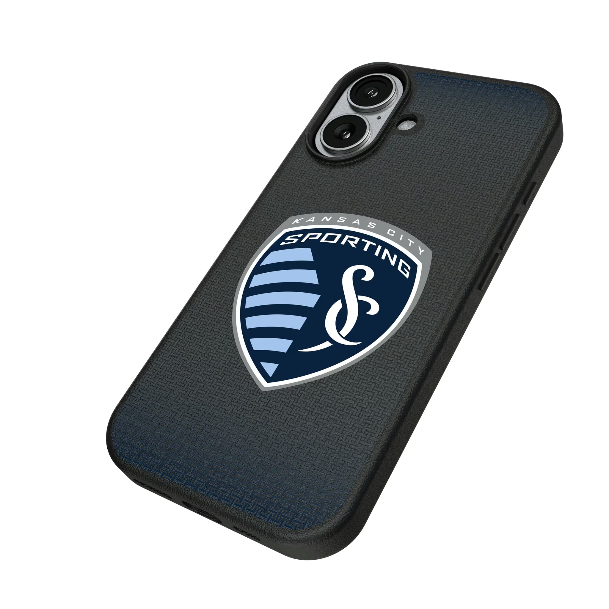 Sporting Kansas City Linen iPhone MagSafe Compatible Phone Case for Apple iPhone - Isometric View#Device_iPhone 17