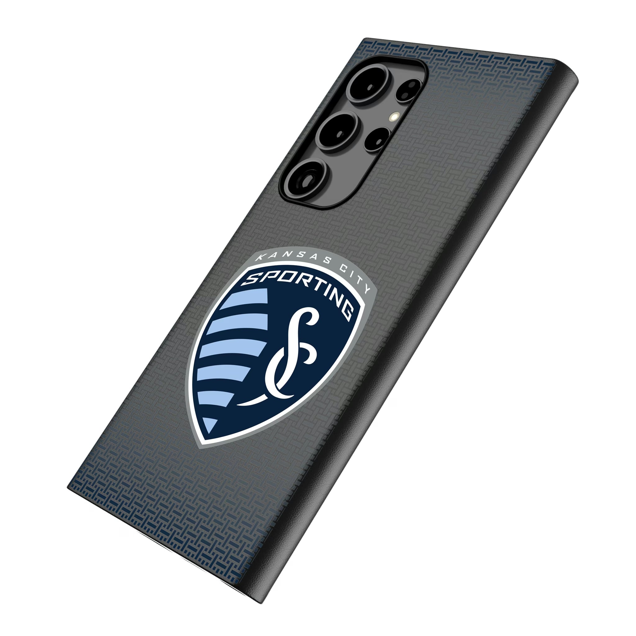 Sporting Kansas City Linen Galaxy MagSafe Compatible Phone Case for Samsung Galaxy - Isometric View