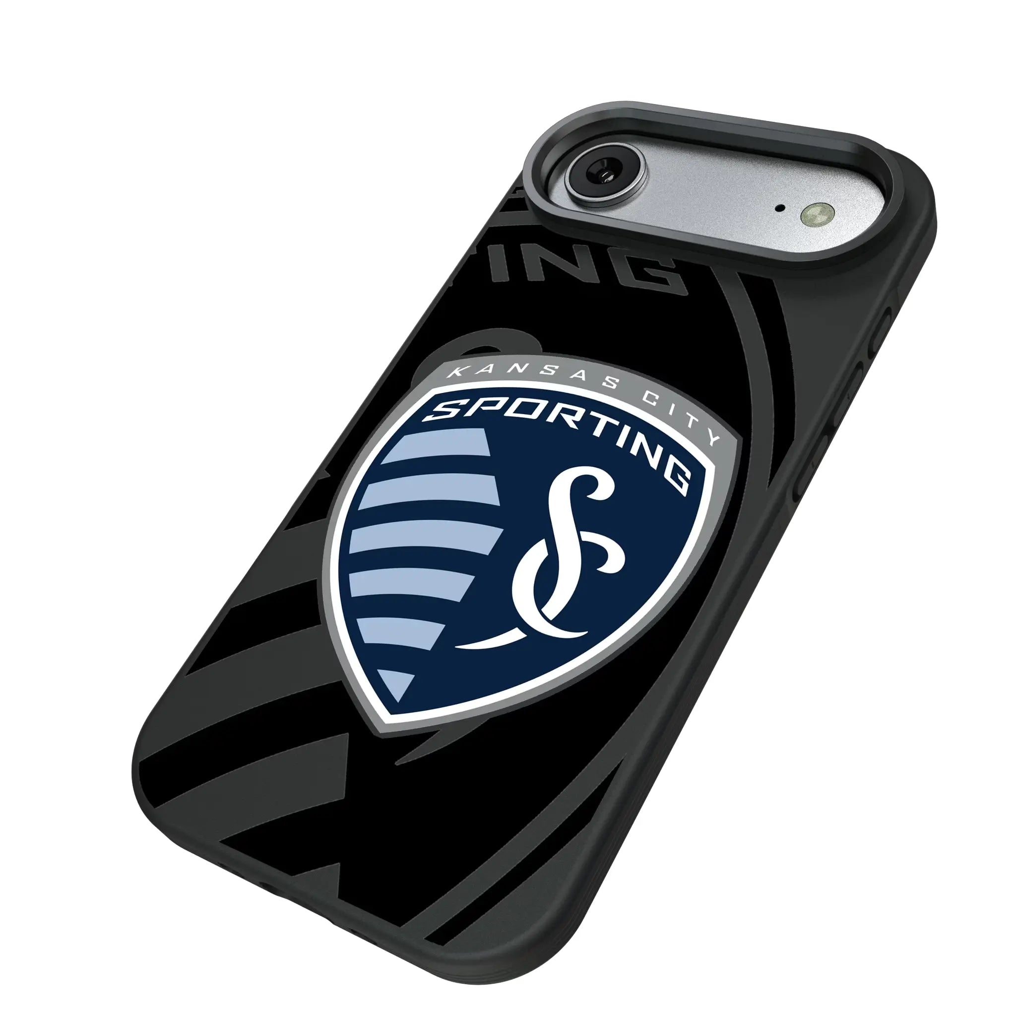 Sporting Kansas City Monocolor Tilt iPhone Bump Phone Case for Apple iPhone - Isometric View#Device_iPhone Air