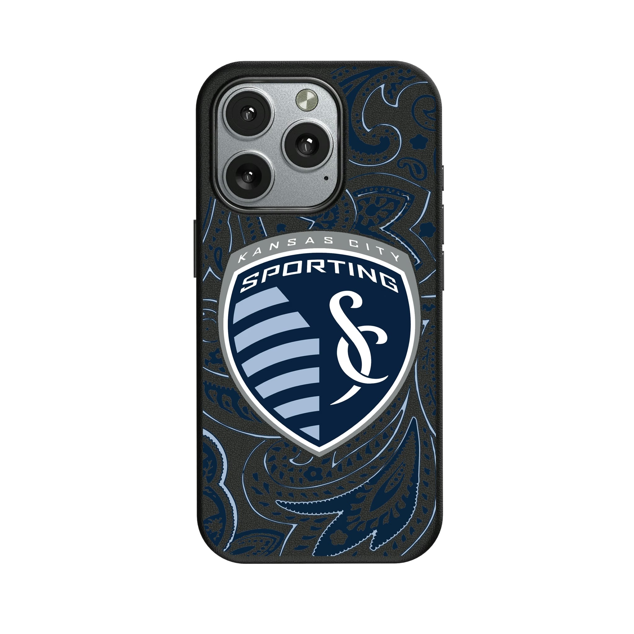 Sporting Kansas City Paisley iPhone MagSafe Compatible Phone Case for Apple iPhone