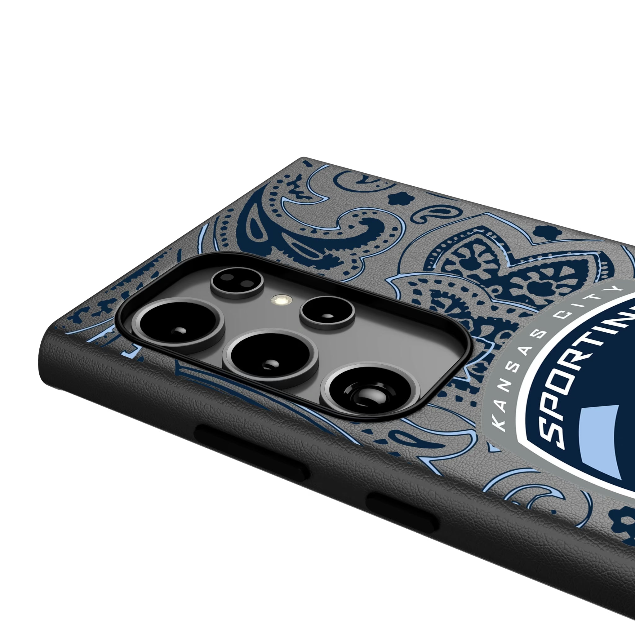 Sporting Kansas City Paisley Galaxy MagSafe Compatible Phone Case for Samsung Galaxy - Detail