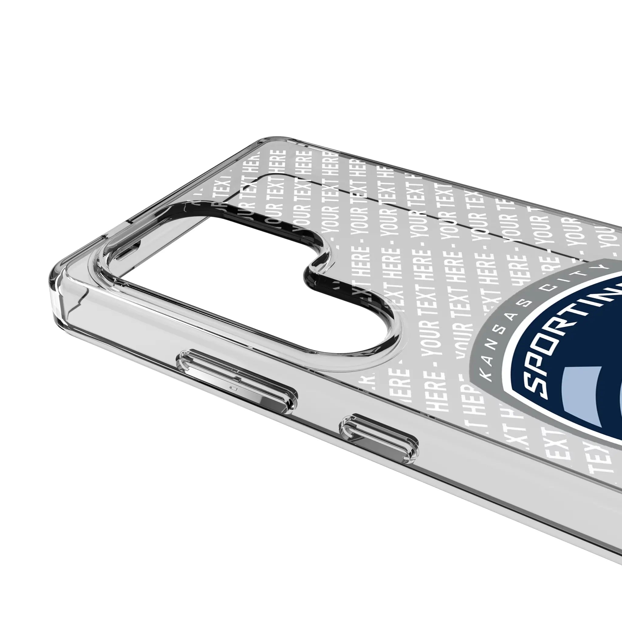 Sporting Kansas City Personalized EndZone Plus Galaxy Clear Phone Case for Samsung Galaxy - Detail