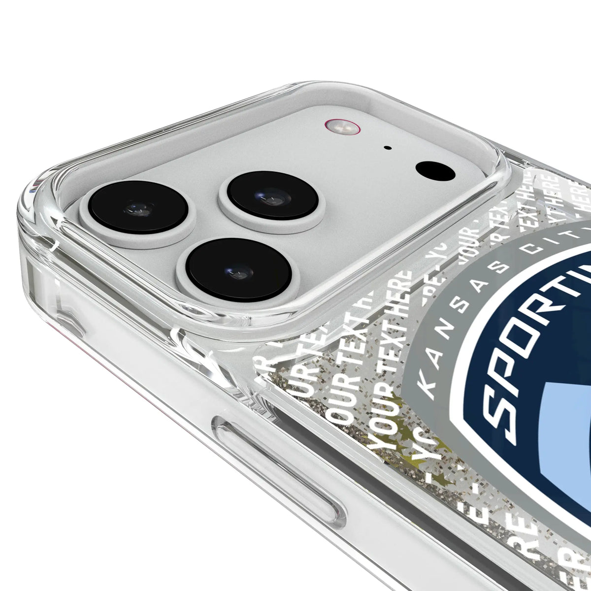 Sporting Kansas City Personalized EndZone Plus iPhone Glitter Phone Case for Apple iPhone - Detail#Device_iPhone 18 Pro Max