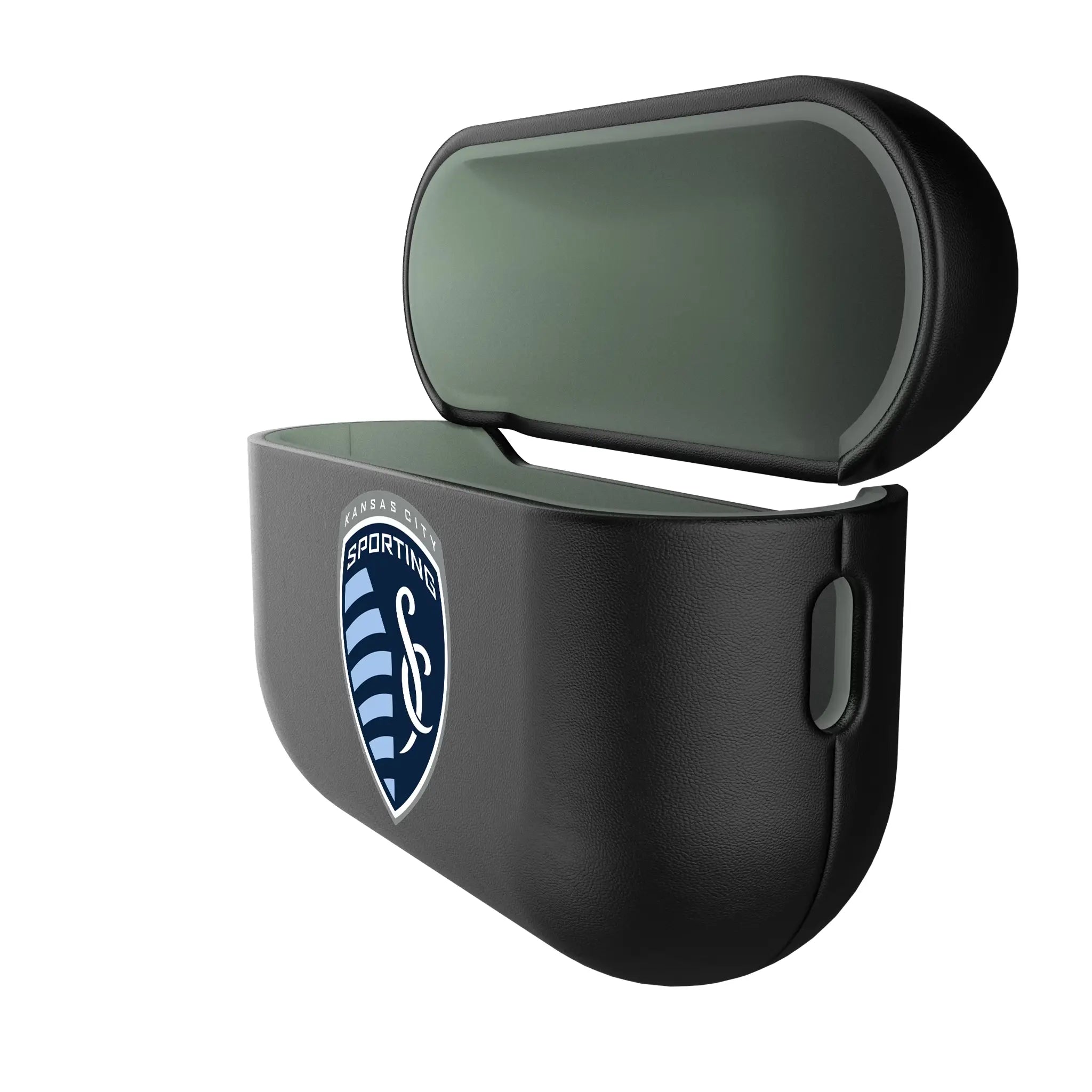 Sporting Kansas City Personalized Insignia AirPods AirPod Case Cover - Isometric View#Device_AirPods Pro 3