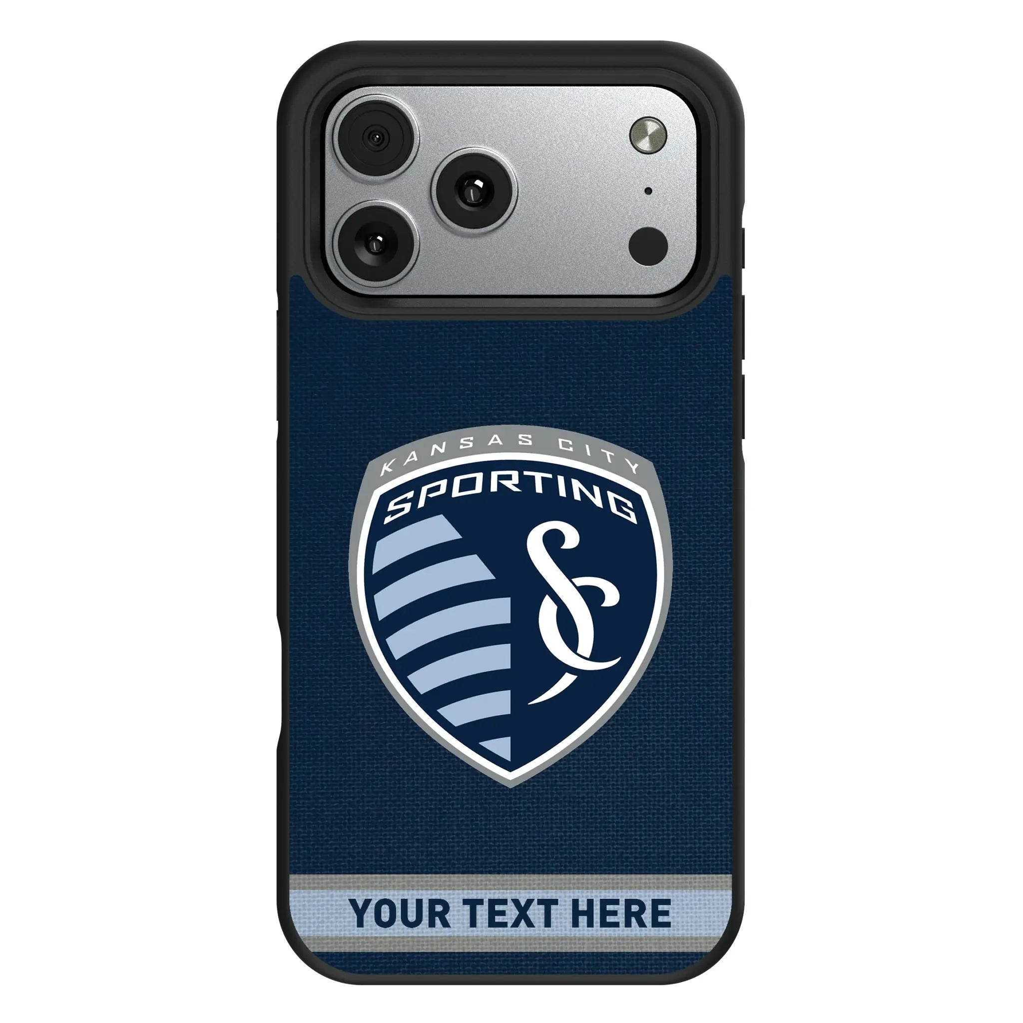 Sporting Kansas City Personalized Stripe iPhone Bump Phone Case for Apple iPhone#Device_iPhone 17 Pro Max