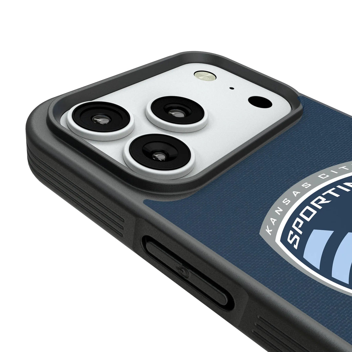 Sporting Kansas City Personalized Stripe iPhone Bump Phone Case for Apple iPhone - Detail#Device_iPhone 18 Pro