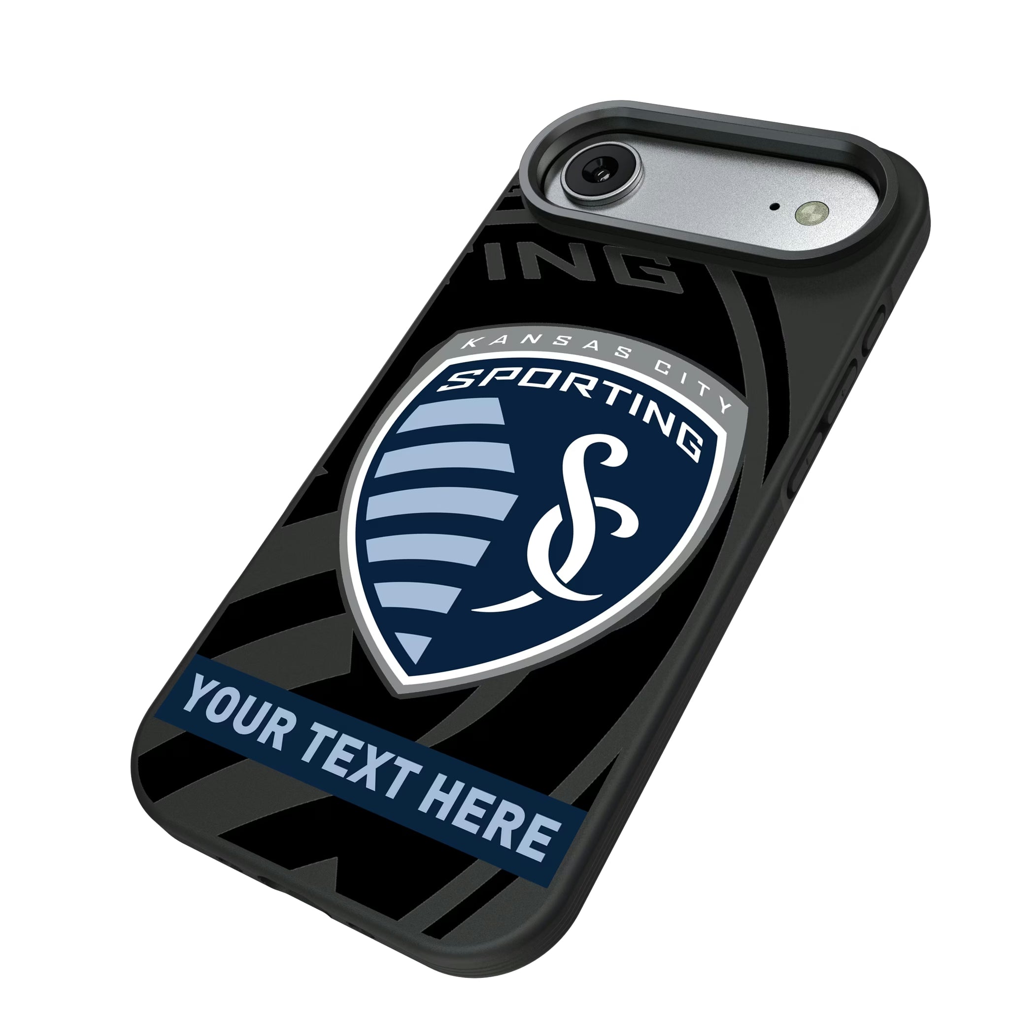 Sporting Kansas City Personalized Tilt iPhone Bump Phone Case for Apple iPhone - Isometric View#Device_iPhone Air