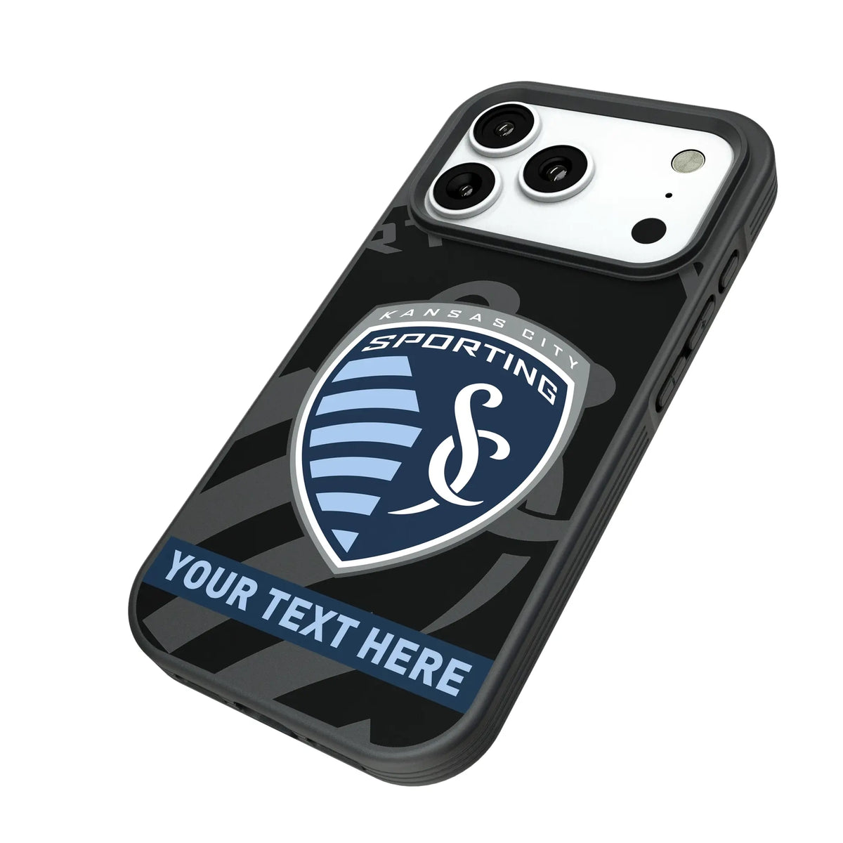 Sporting Kansas City Personalized Tilt iPhone Bump Phone Case for Apple iPhone - Isometric View#Device_iPhone 18 Pro