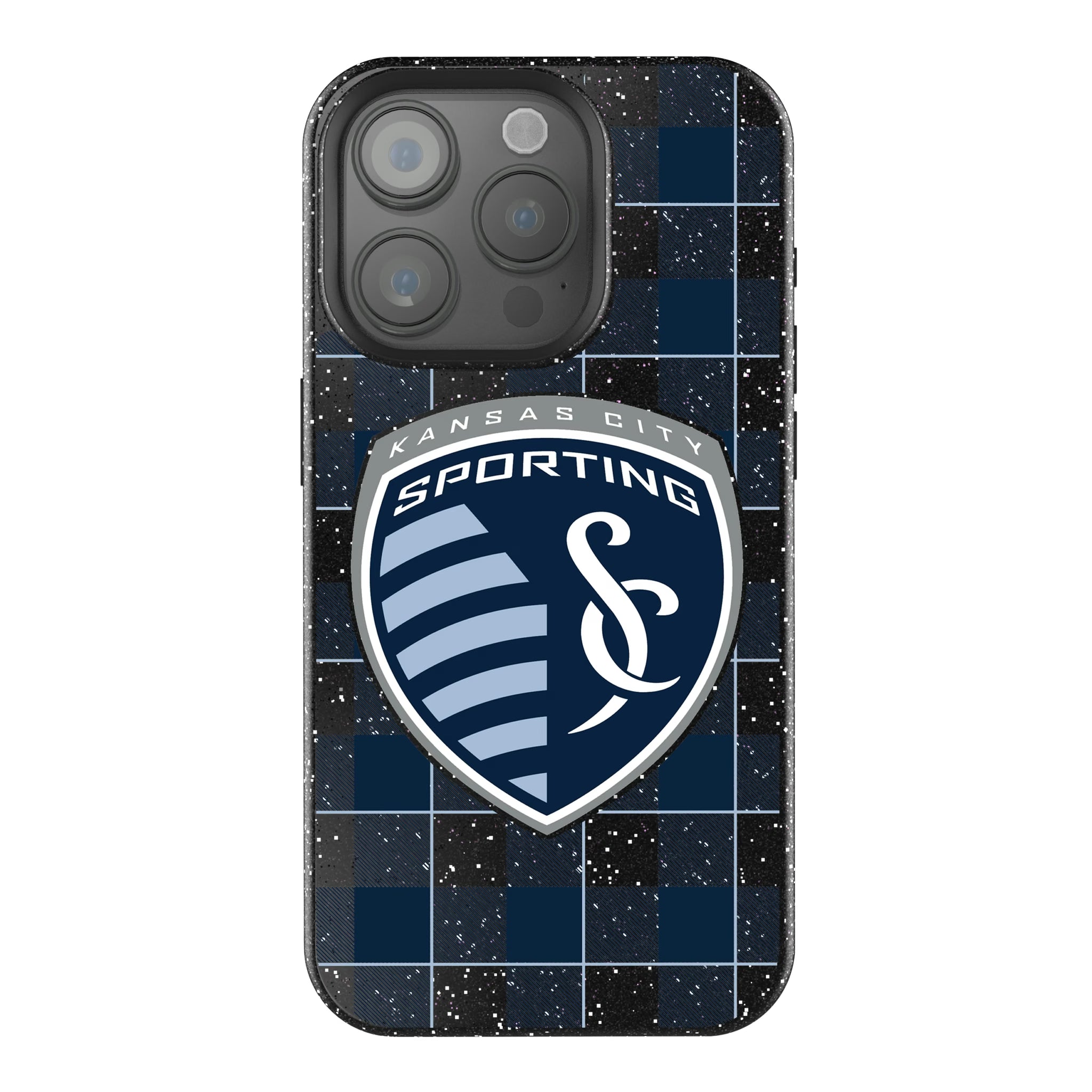 Sporting Kansas City Plaid iPhone Bling Phone Case for Apple iPhone