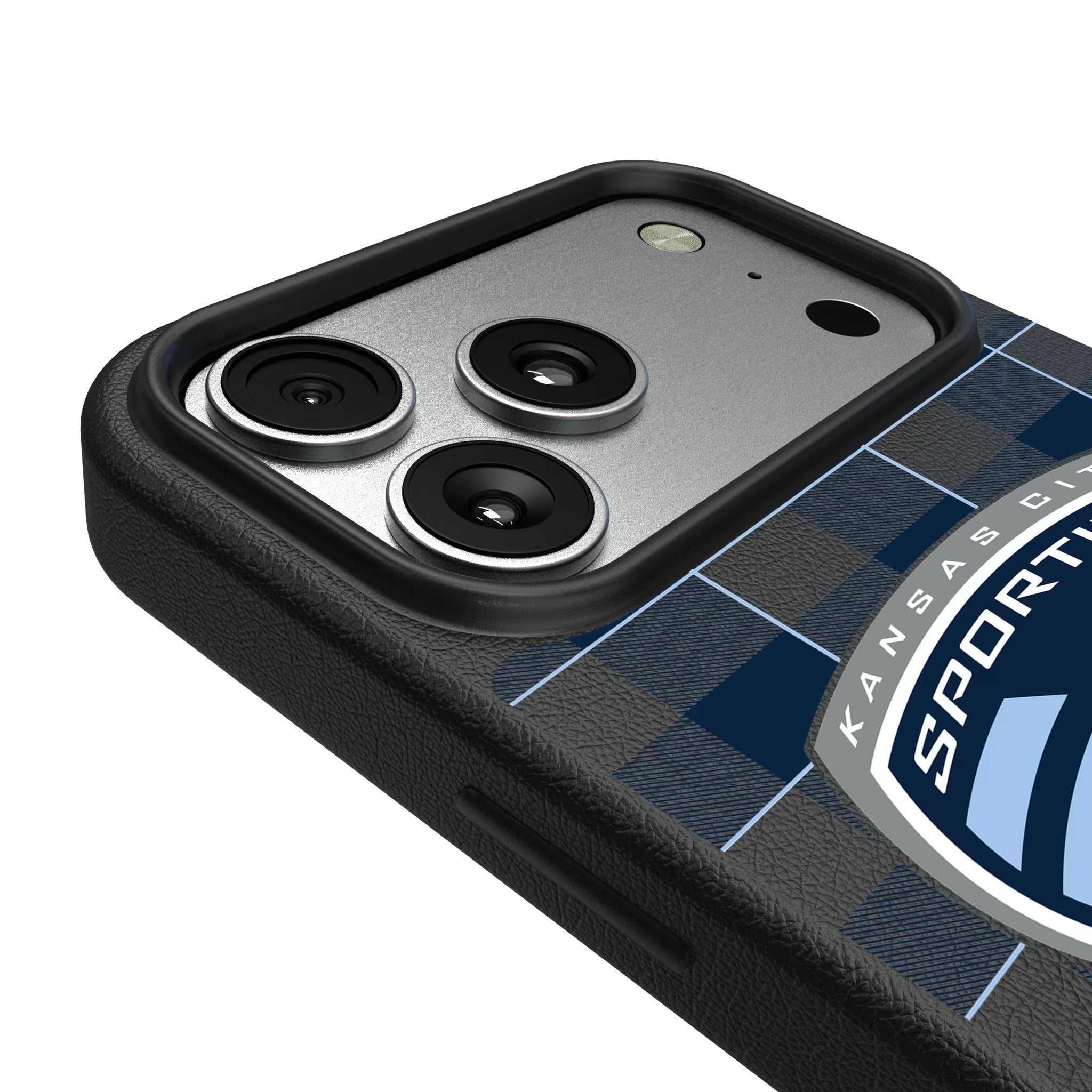 Sporting Kansas City Plaid iPhone MagSafe Compatible Phone Case for Apple iPhone - Detail#Device_iPhone 17 Pro Max