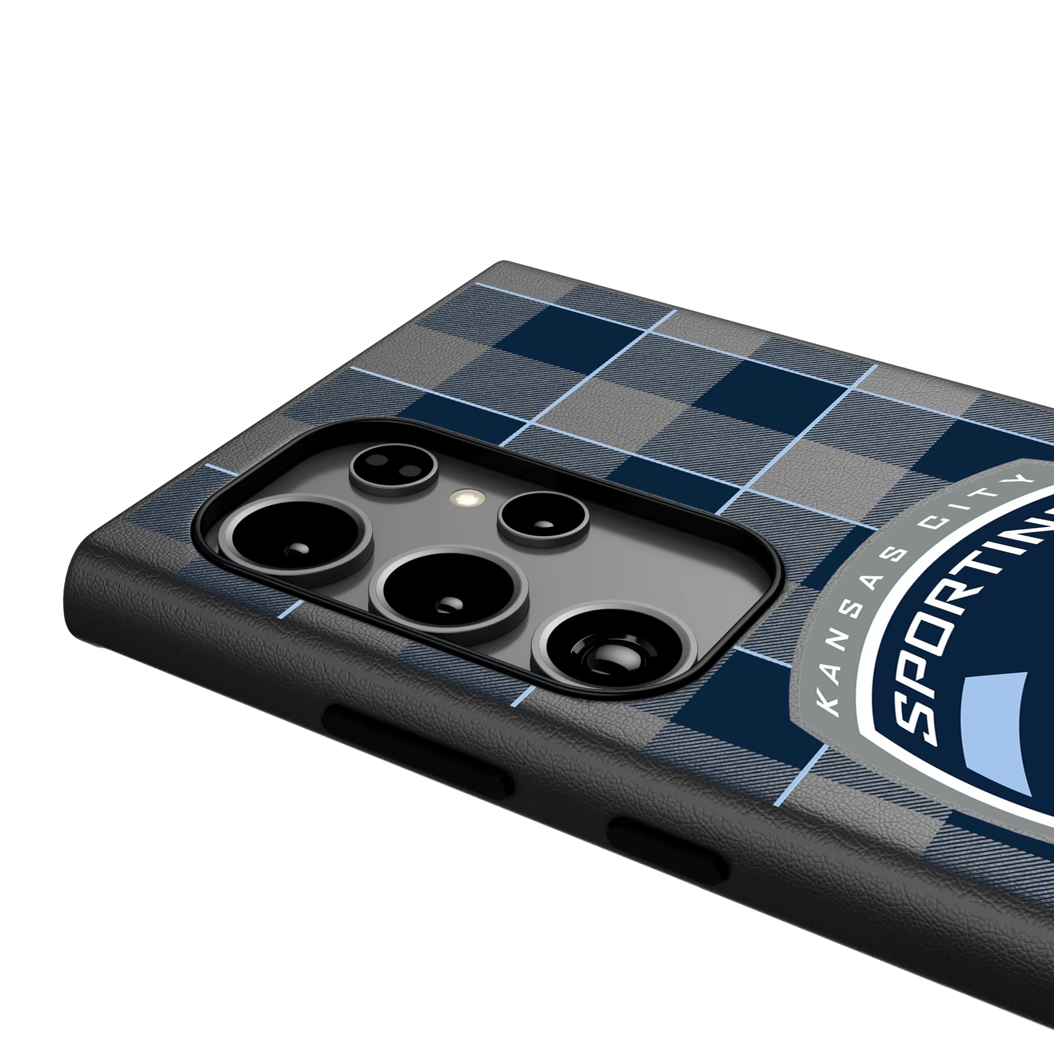 Sporting Kansas City Plaid Galaxy MagSafe Compatible Phone Case for Samsung Galaxy - Detail