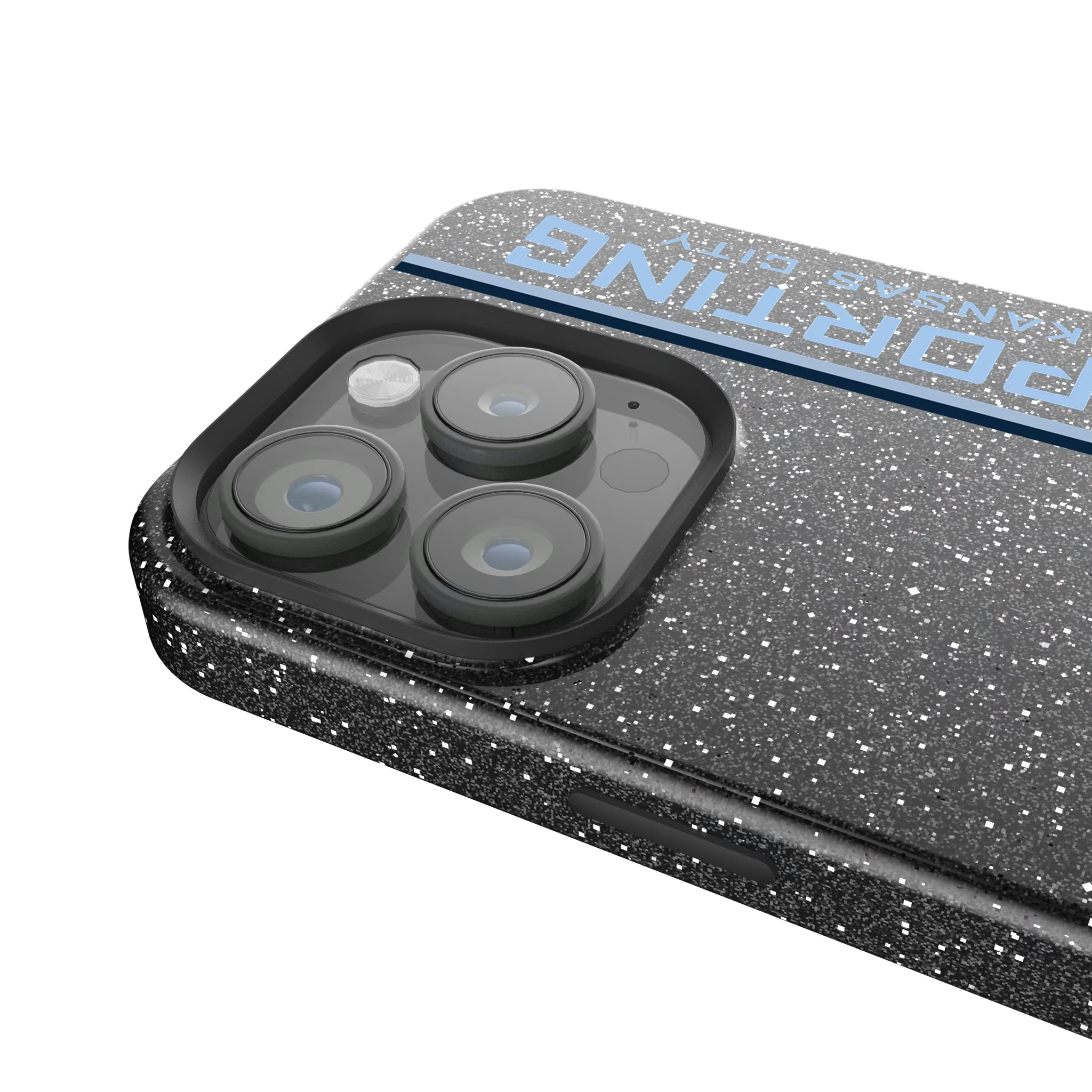 Sporting Kansas City Sidebar iPhone Bling Phone Case for Apple iPhone - Detail