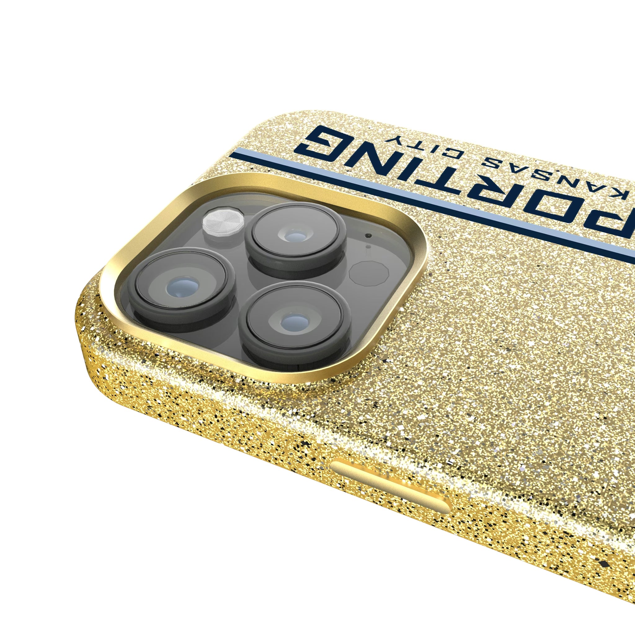 Sporting Kansas City Sidebar iPhone Bling Phone Case for Apple iPhone - Detail