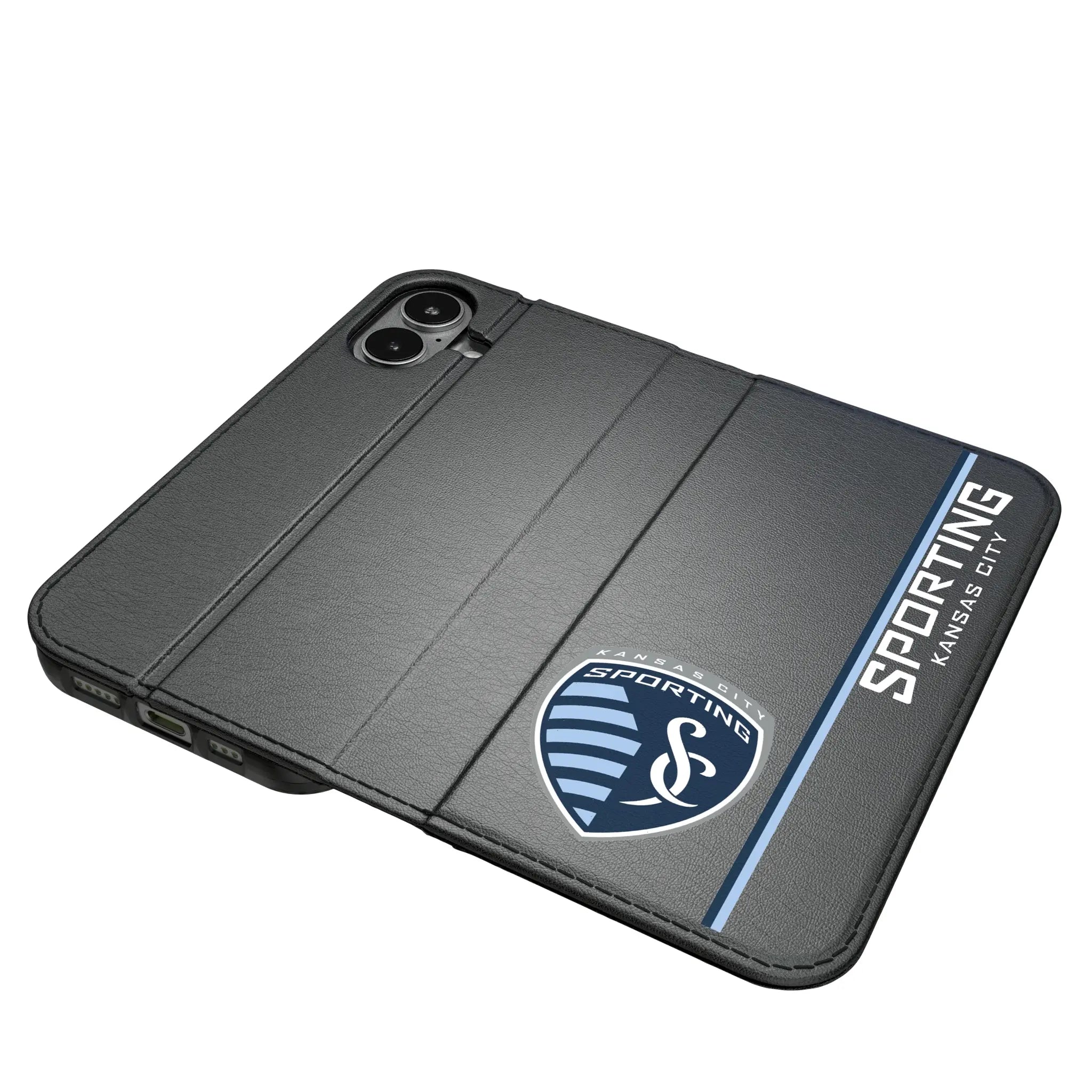 Sporting Kansas City Sidebar iPhone Folio Phone Case for Apple iPhone#Device_iPhone 17