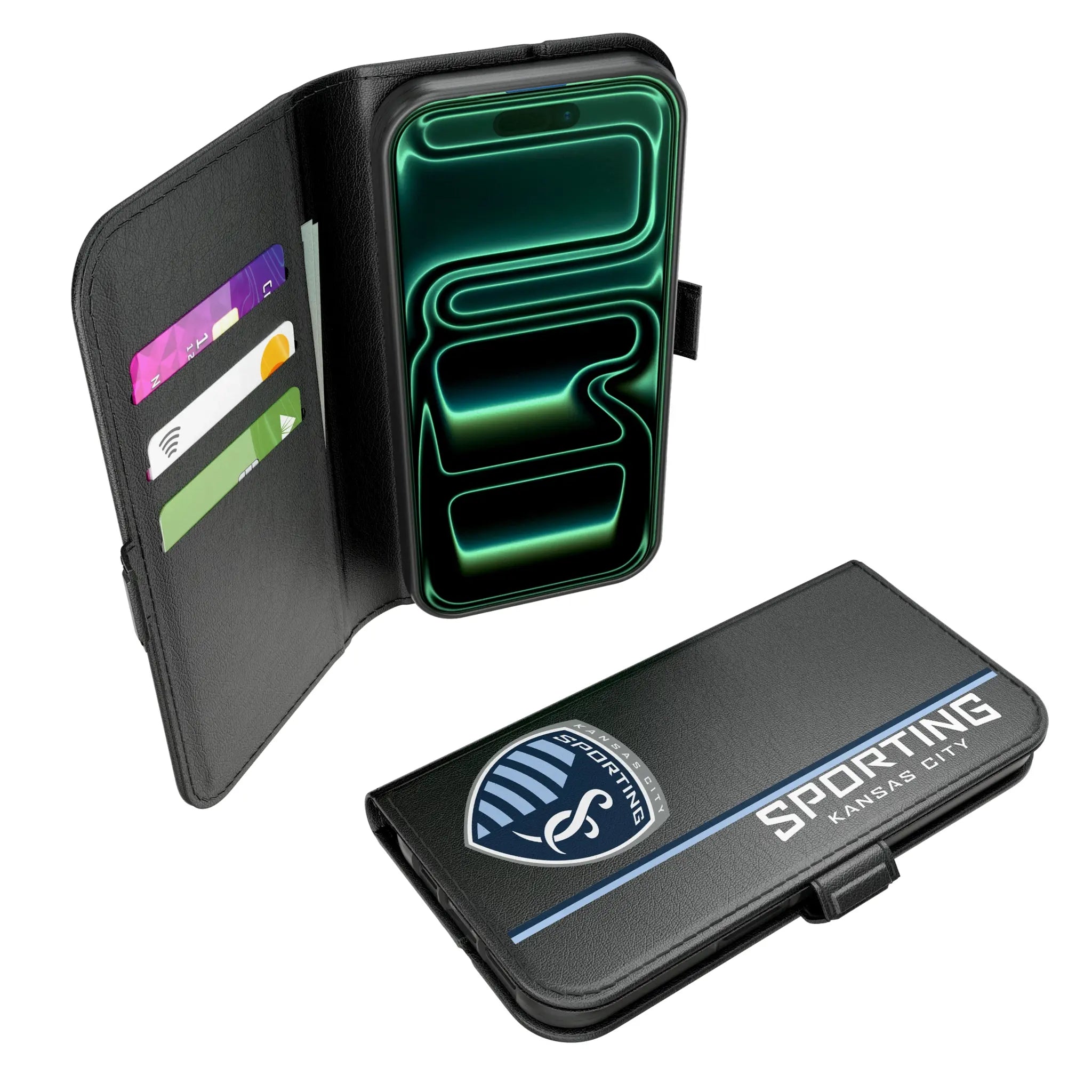 Sporting Kansas City Sidebar iPhone Folio Phone Case for Apple iPhone#Device_iPhone 17