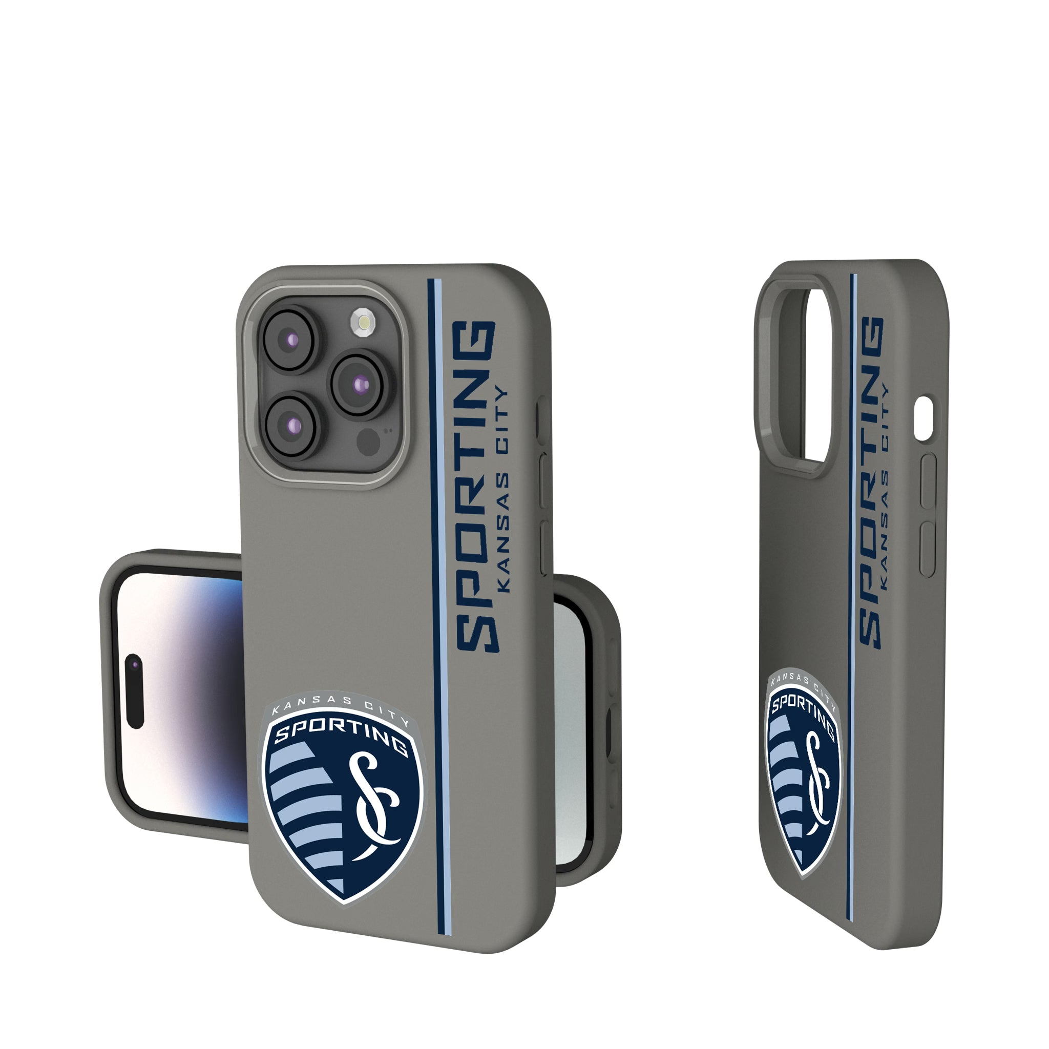 Sporting Kansas City Sidebar iPhone Soft Touch Phone Case for Apple iPhone