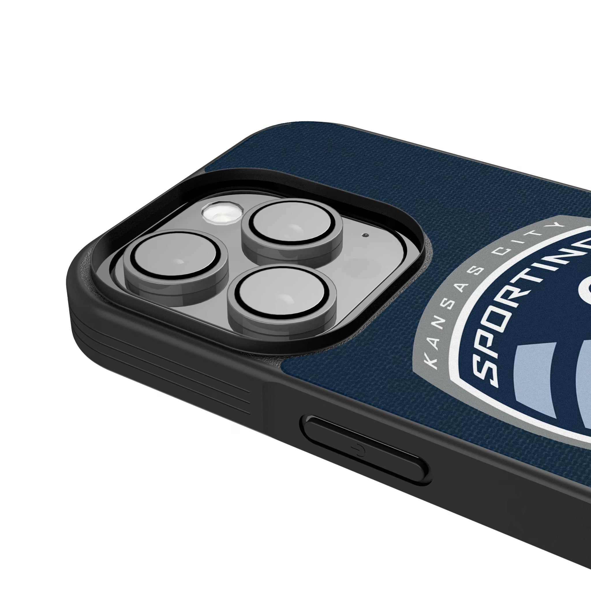 Sporting Kansas City Stripe iPhone Bump Phone Case for Apple iPhone - Detail