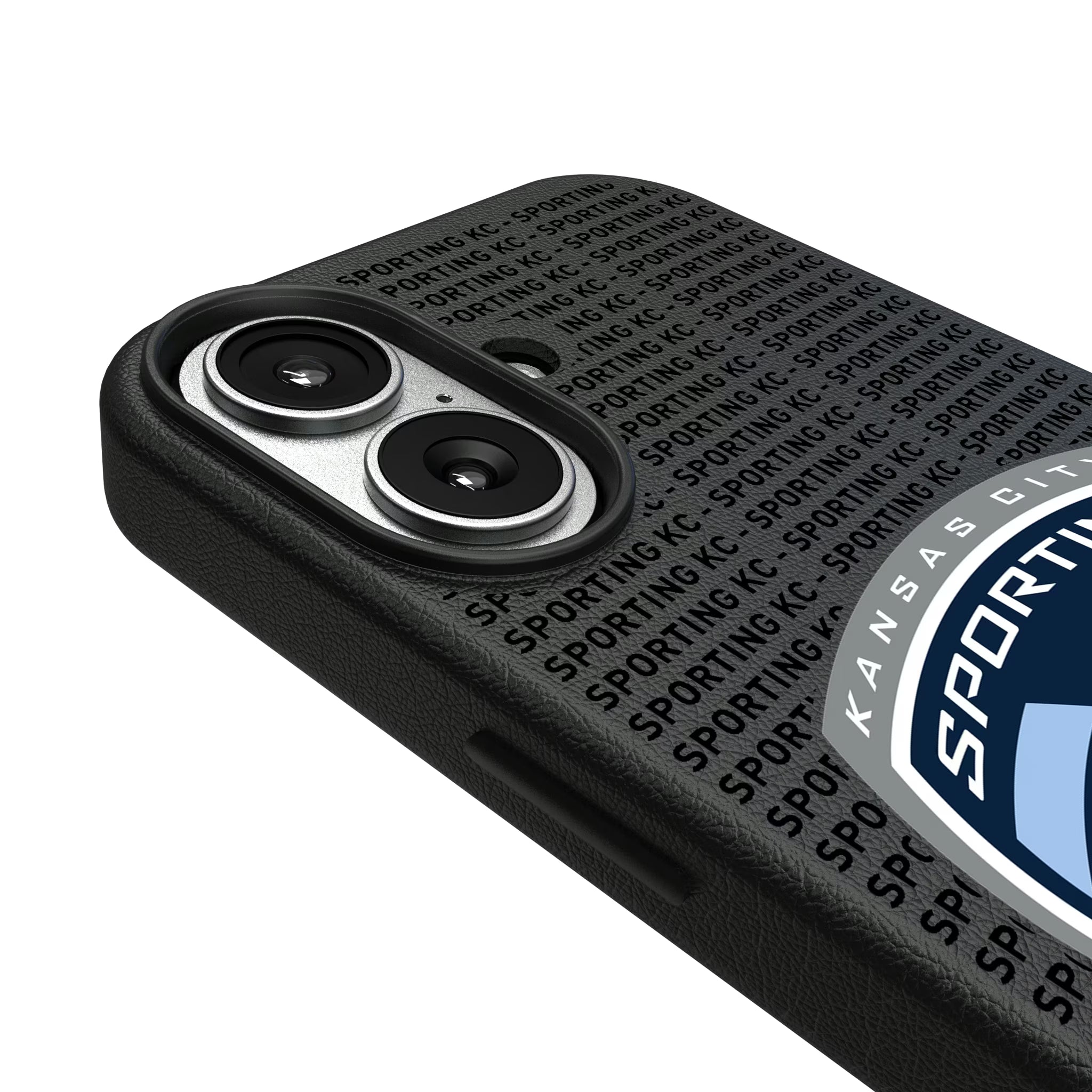 Sporting Kansas City Text Backdrop iPhone MagSafe Compatible Phone Case for Apple iPhone - Detail#Device_iPhone 17