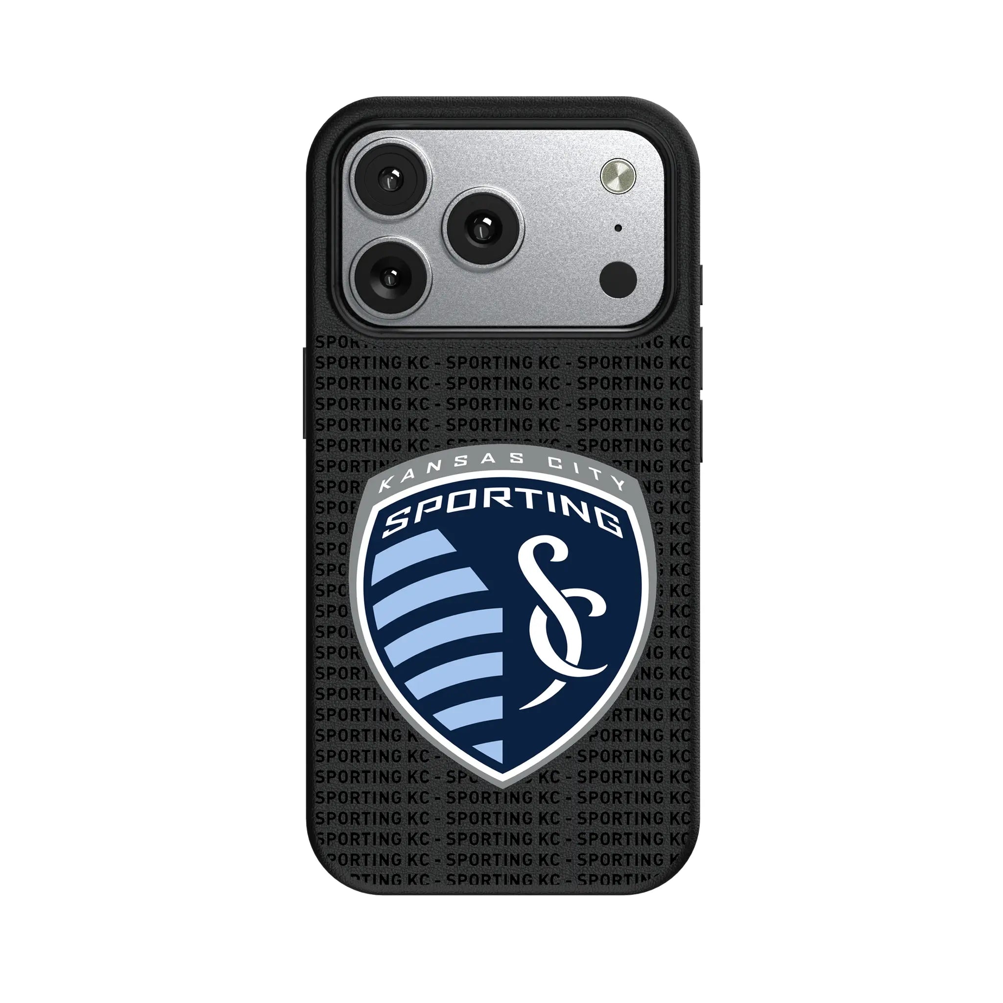 Sporting Kansas City Text Backdrop iPhone MagSafe Compatible Phone Case for Apple iPhone#Device_iPhone 17 Pro