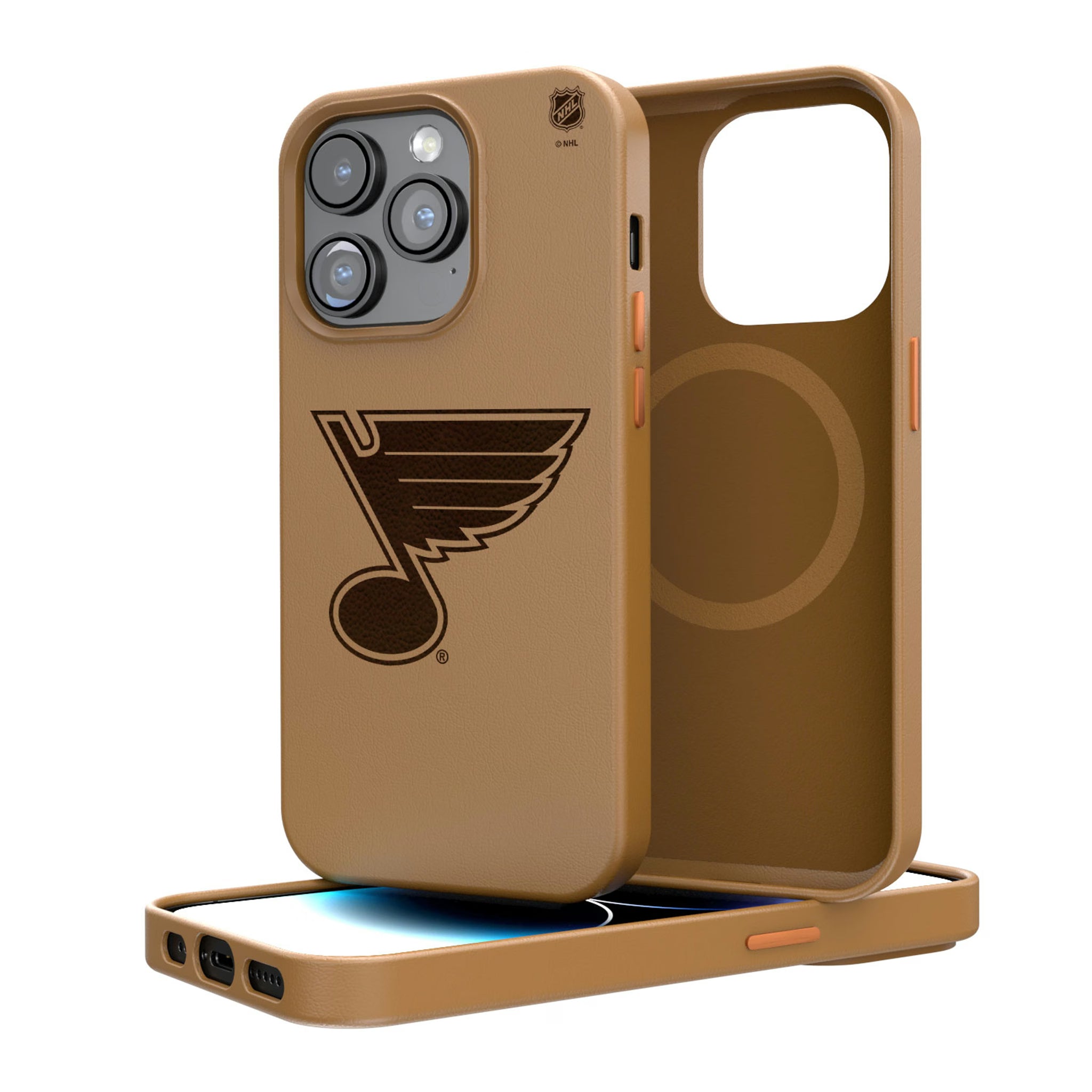 St. Louis Blues Burn iPhone MagSafe Compatible Phone Case for Apple iPhone
