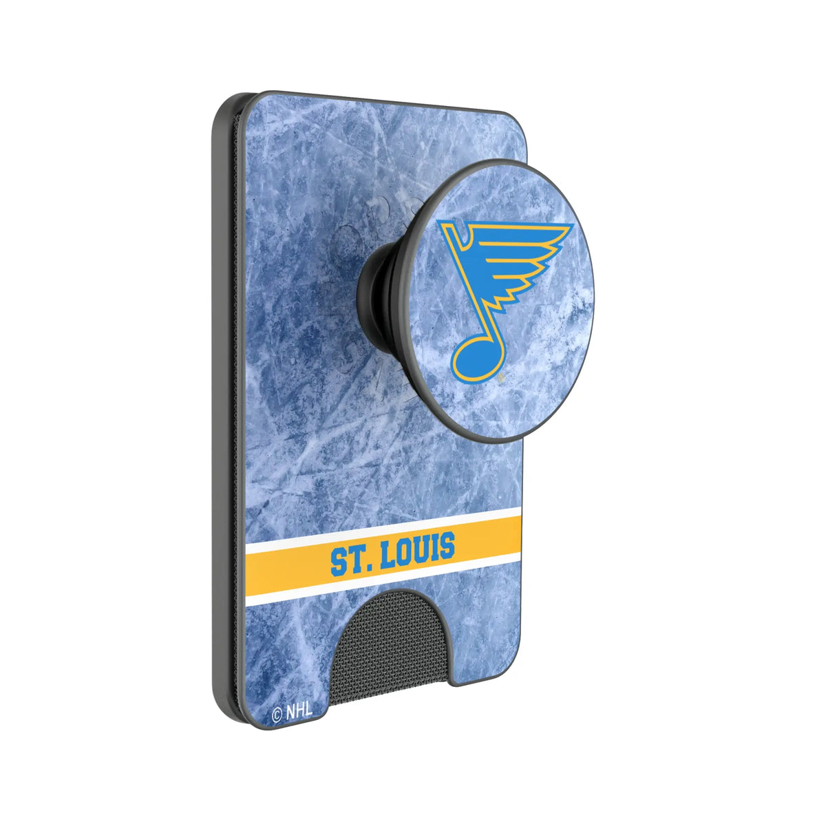 St. Louis Blues Ice Wordmark Popsockets Wallet Magnetic