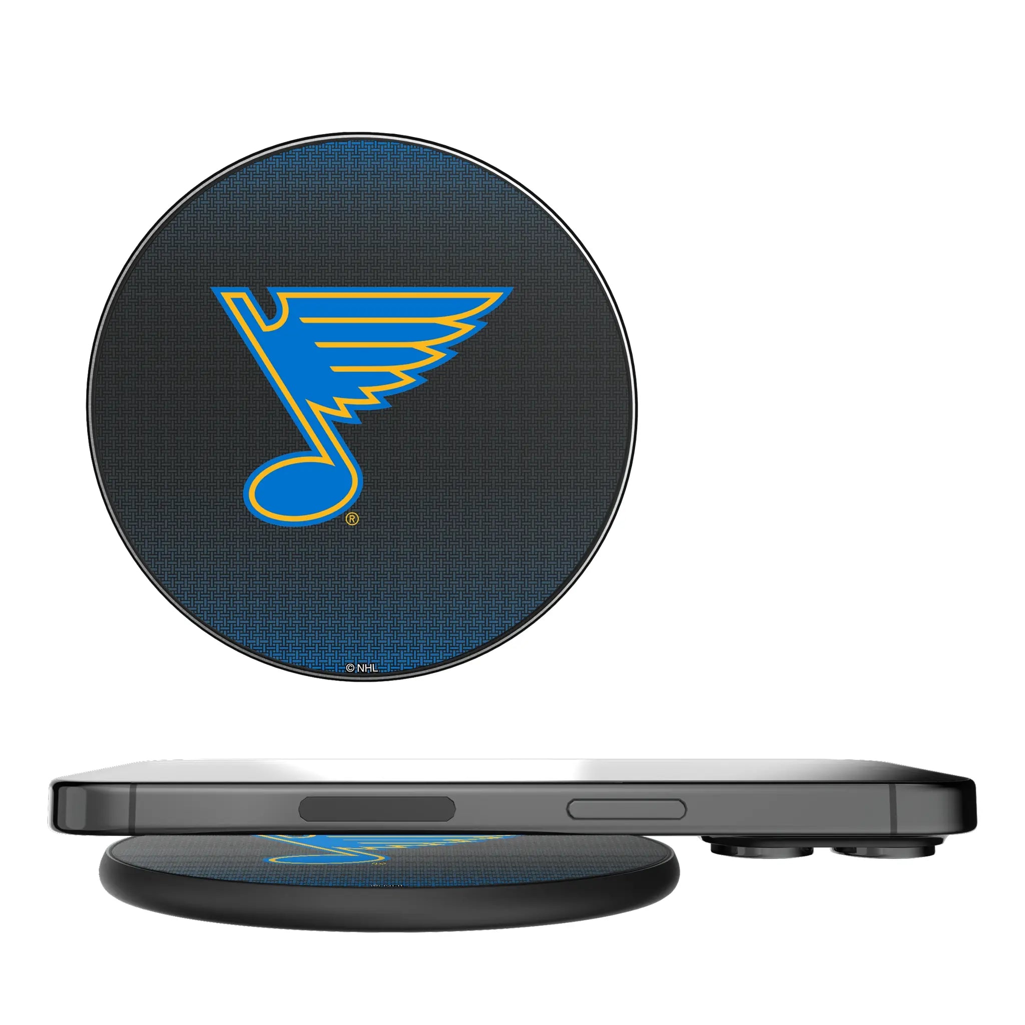 St. Louis Blues Linen 15-Watt Wireless Charger
