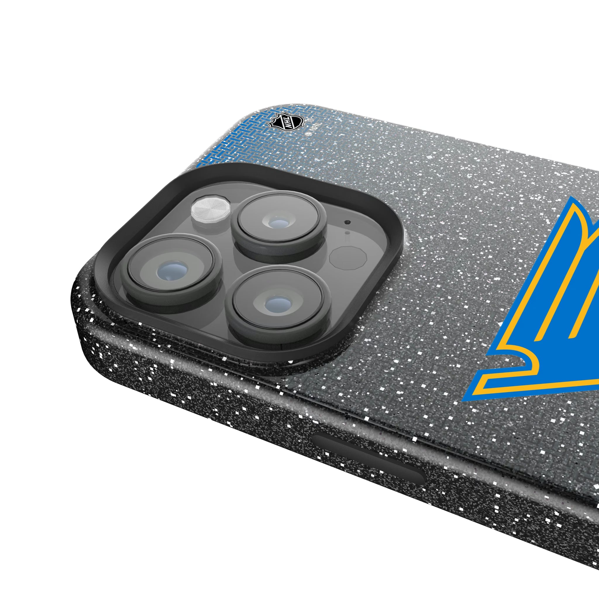 St. Louis Blues Linen iPhone Bling Phone Case for Apple iPhone - Detail