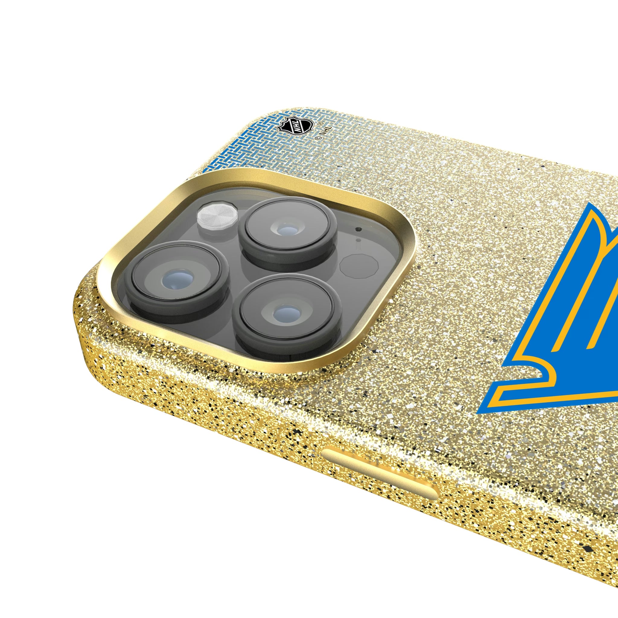 St. Louis Blues Linen iPhone Bling Phone Case for Apple iPhone - Detail