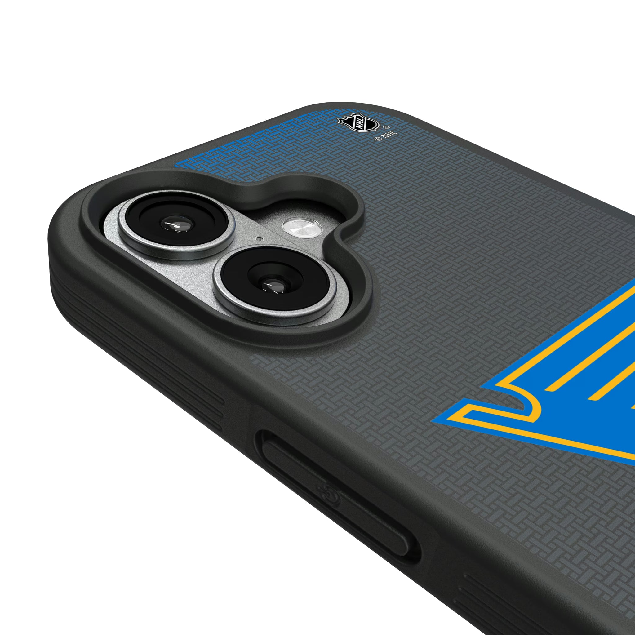 St. Louis Blues Linen iPhone Bump Phone Case for Apple iPhone - Detail#Device_iPhone 17
