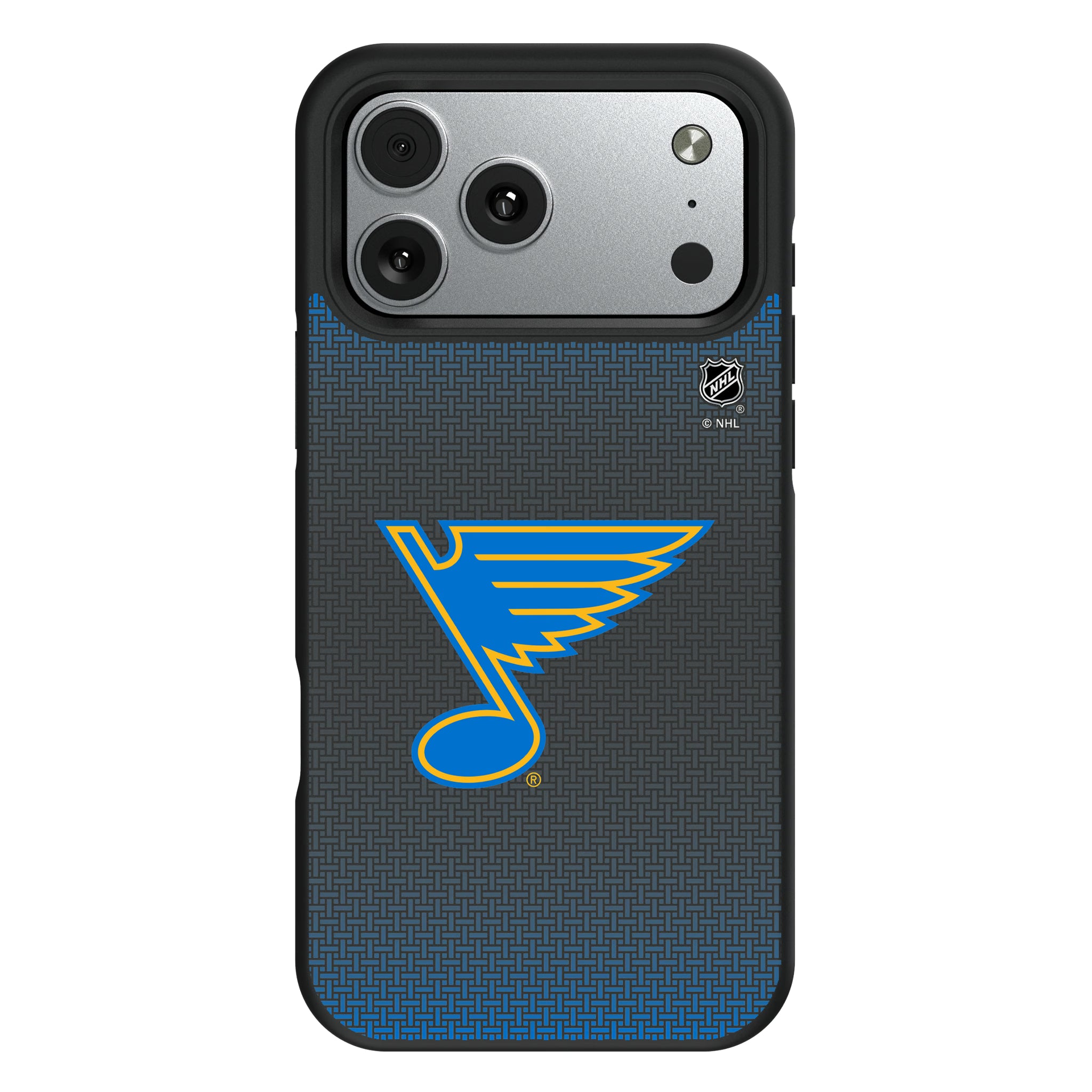 St. Louis Blues Linen iPhone Bump Phone Case for Apple iPhone#Device_iPhone 17 Pro Max