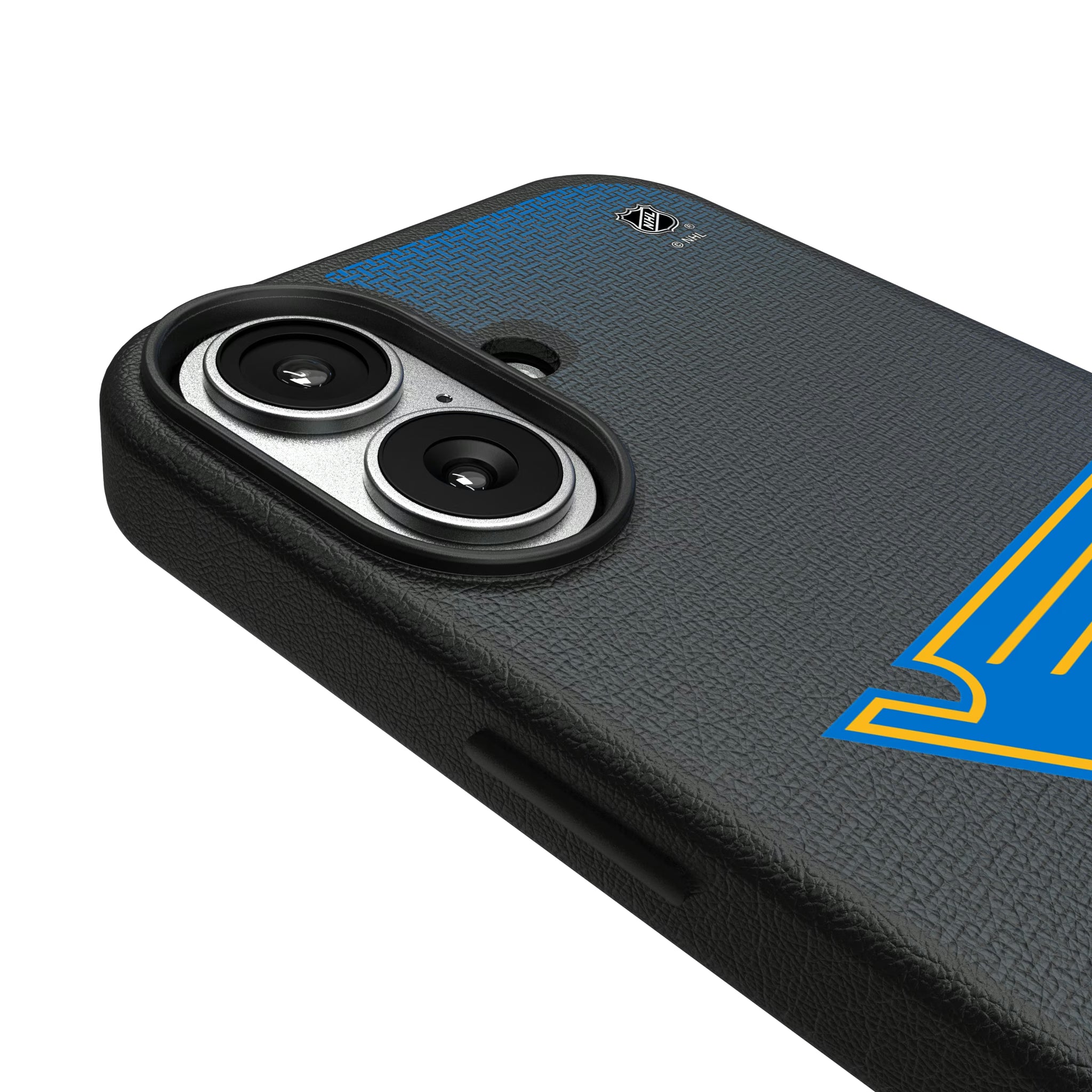 St. Louis Blues Linen iPhone MagSafe Compatible Phone Case for Apple iPhone - Detail#Device_iPhone 17